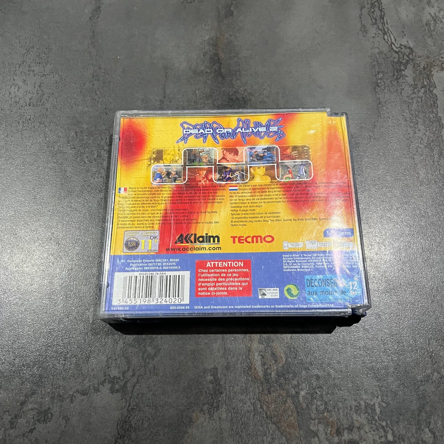 Dead or Alive 2 Dreamcast