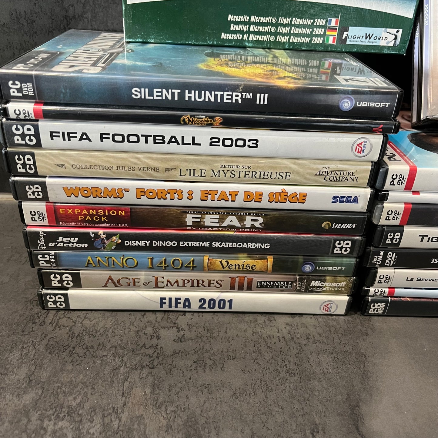 Lot jeux PC (20 jeux)