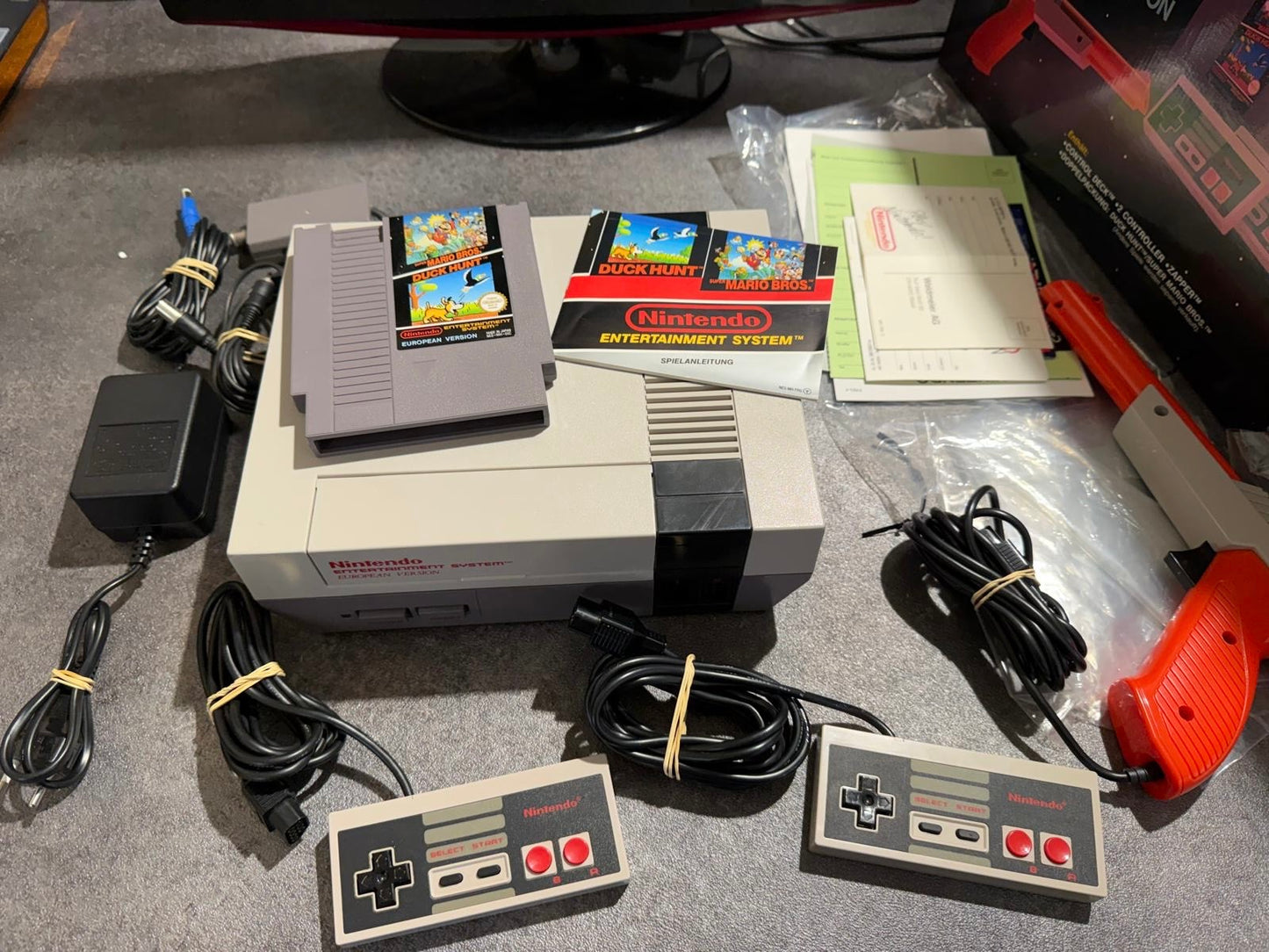 Console NES Action Set – European version