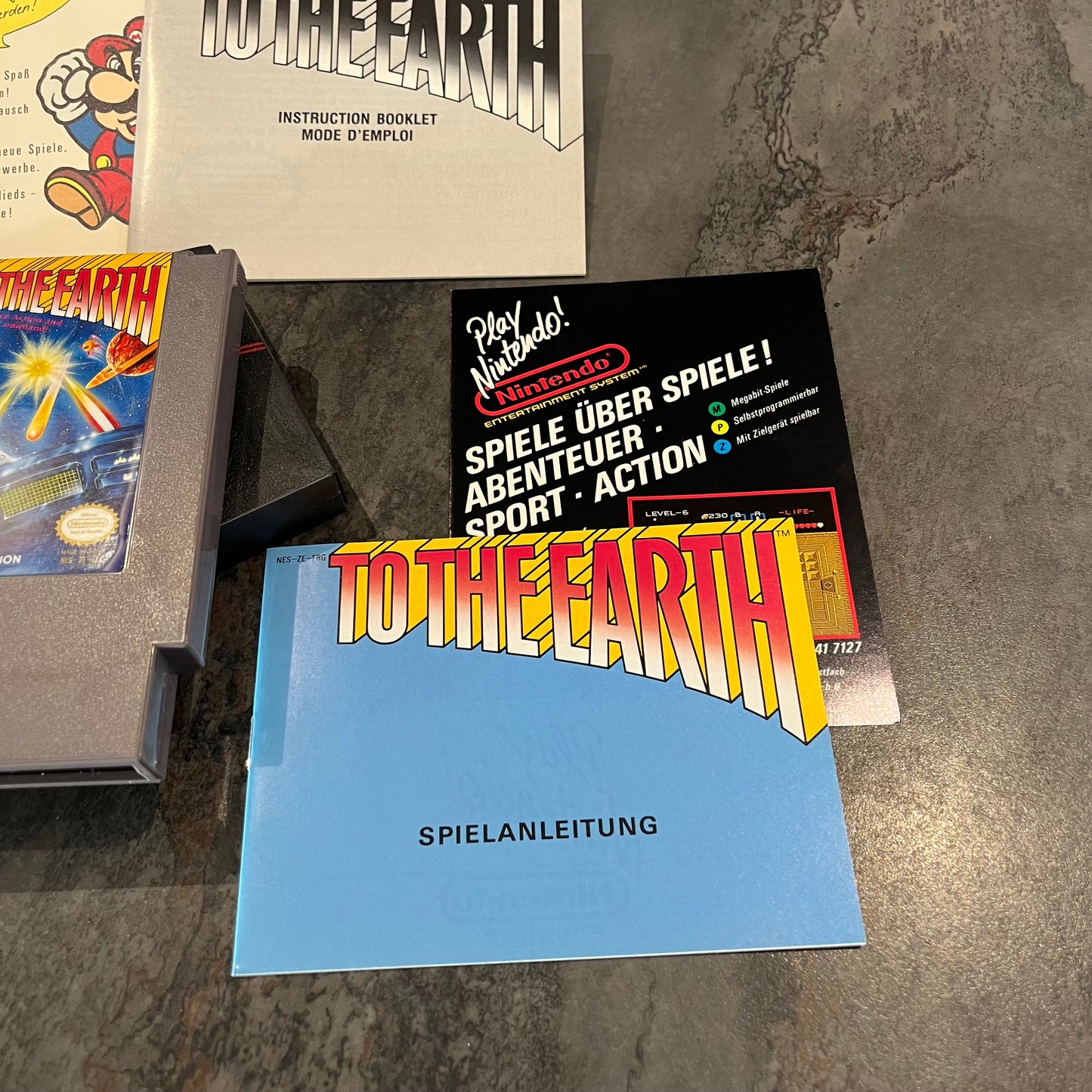 To the Earth NES