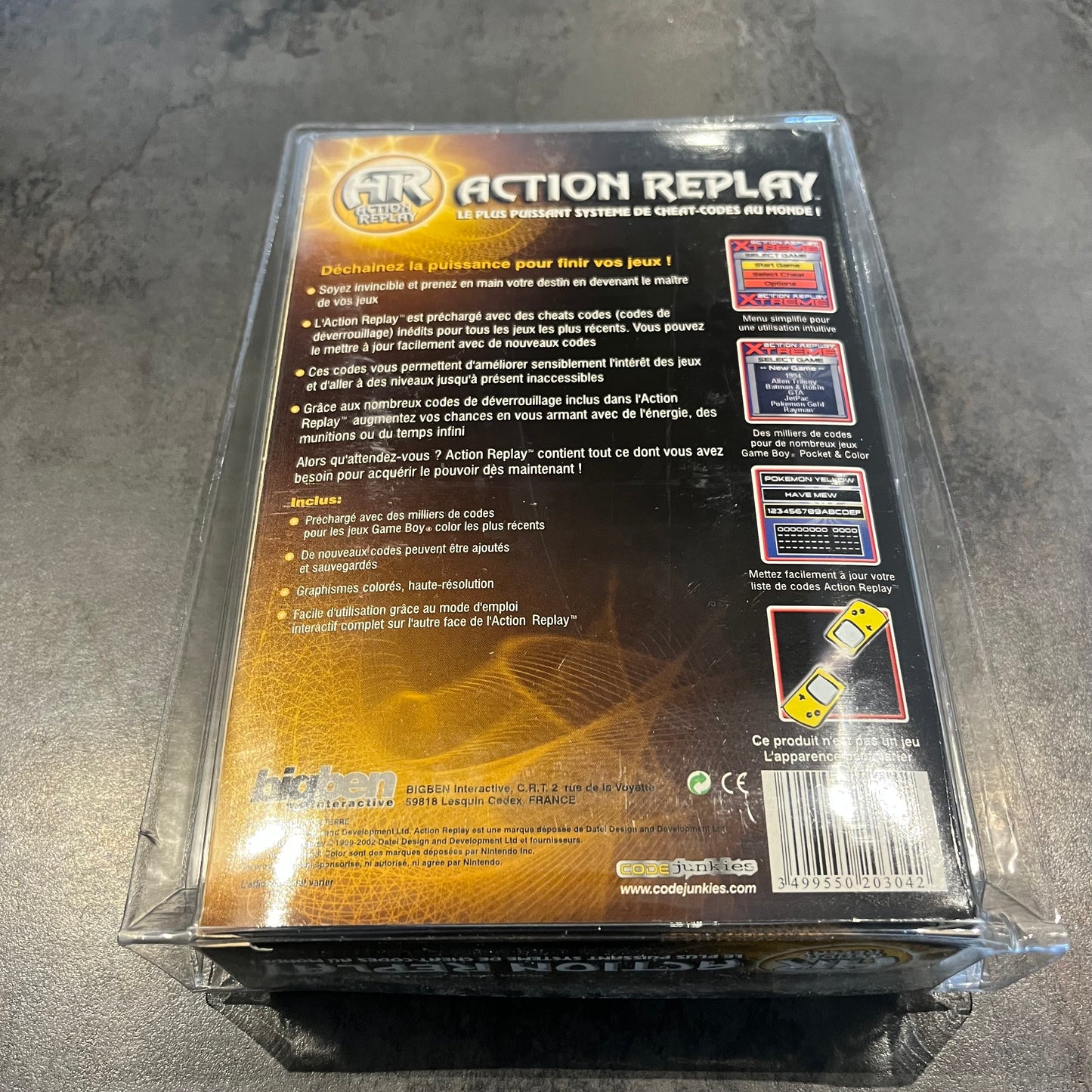 Action replay gameboy neuf