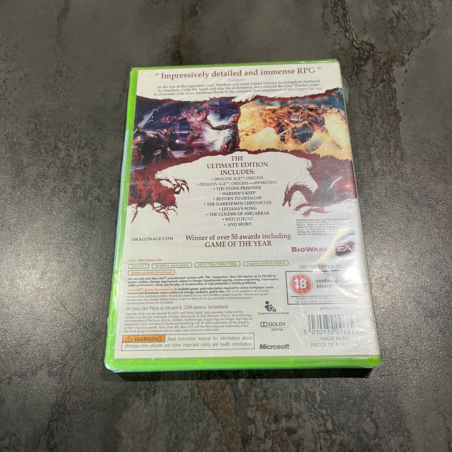 Dragon Age Origins Ultimate Edition Xbox 360 neuf