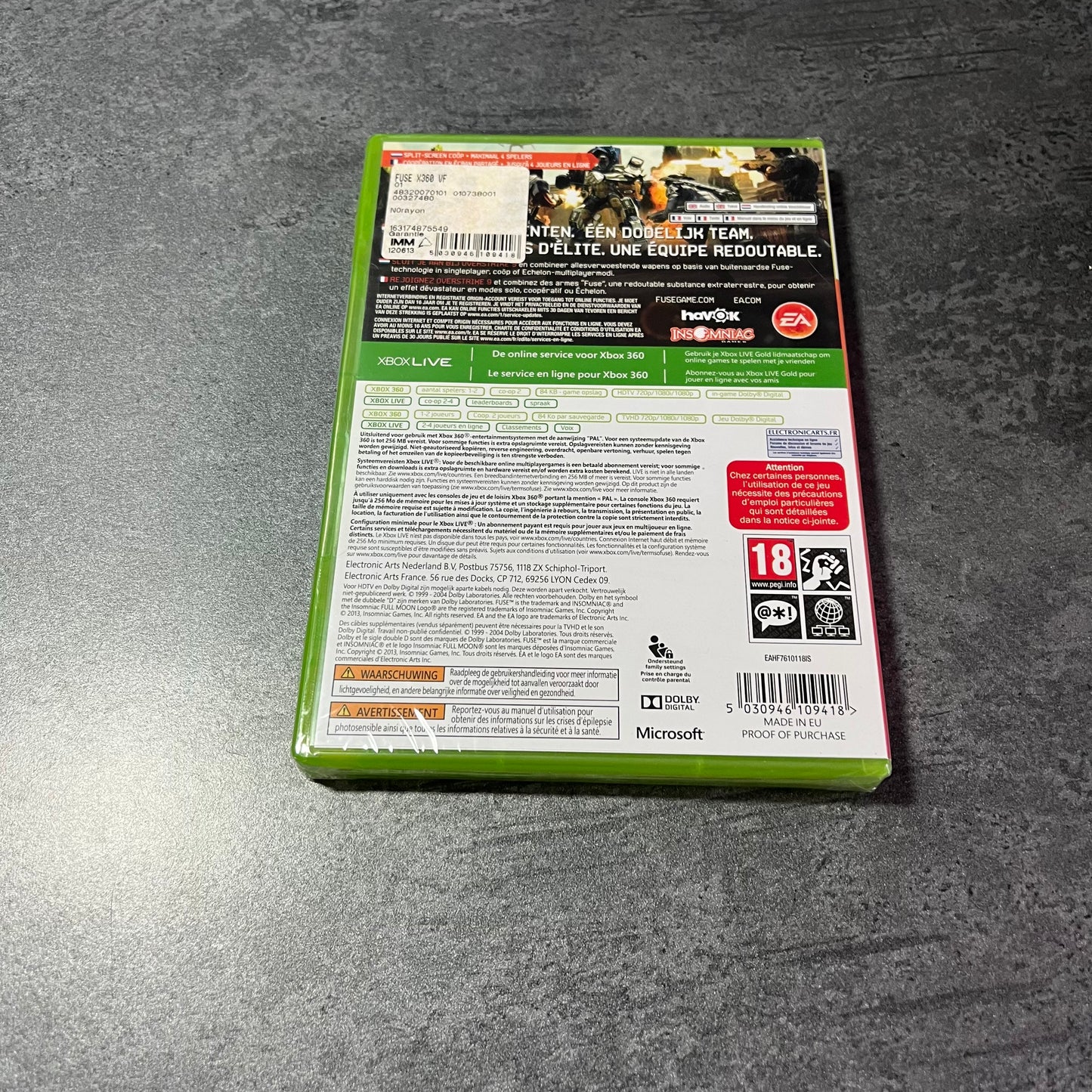 Fuse Xbox 360 neuf