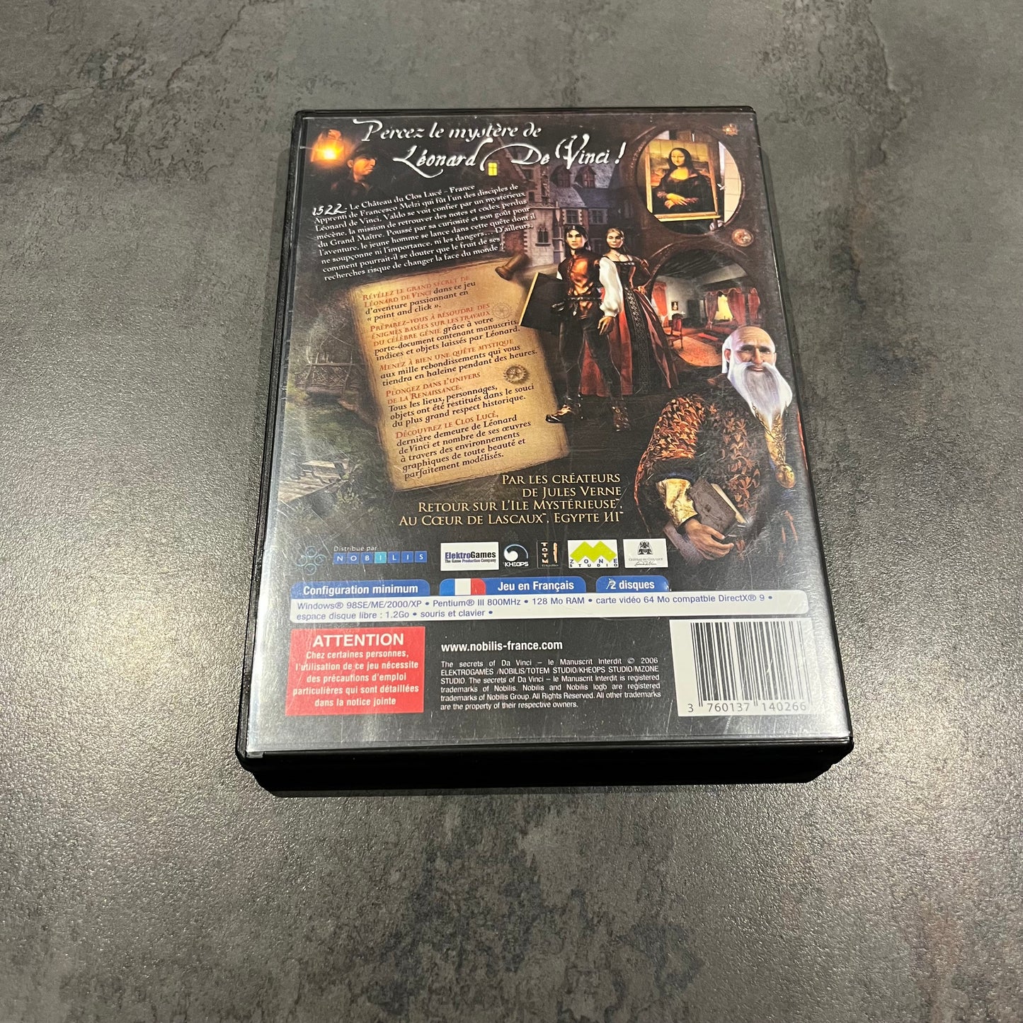 The Secrets of Da Vinci : Le Manuscrit Interdit PC
