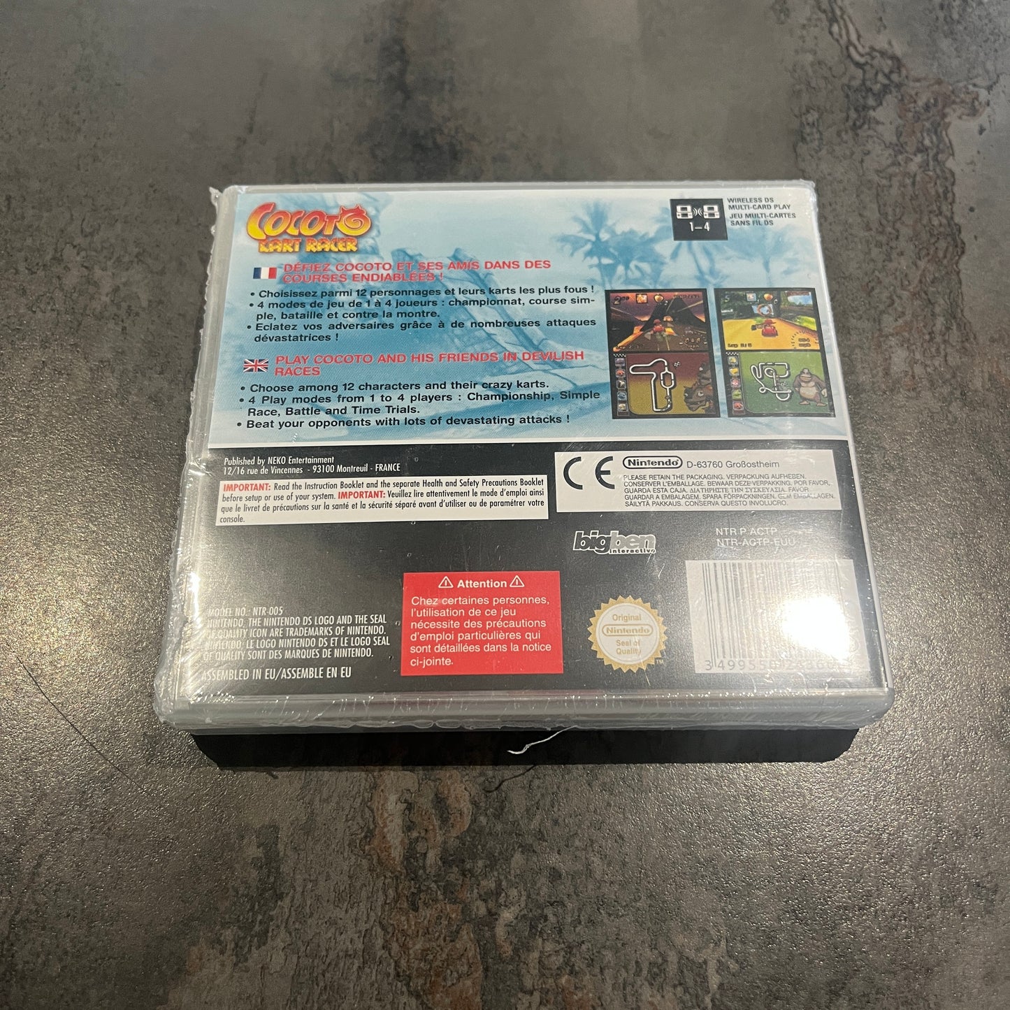 Cocoto Kart Racer DS neuf