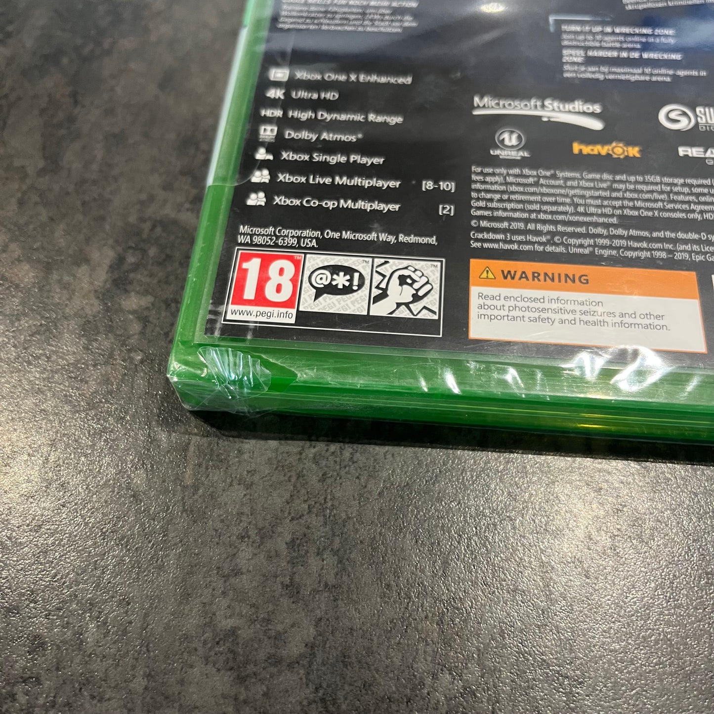 Crackdown 3 Xbox One sous blister