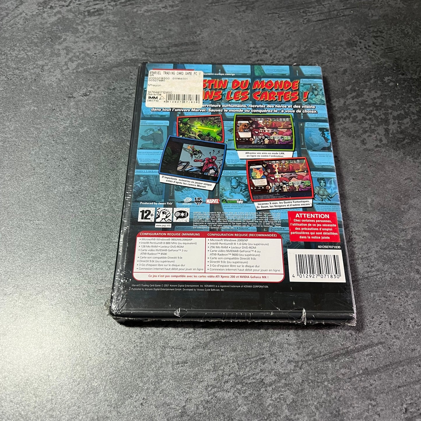 Marvel Trading Card Game PC neuf