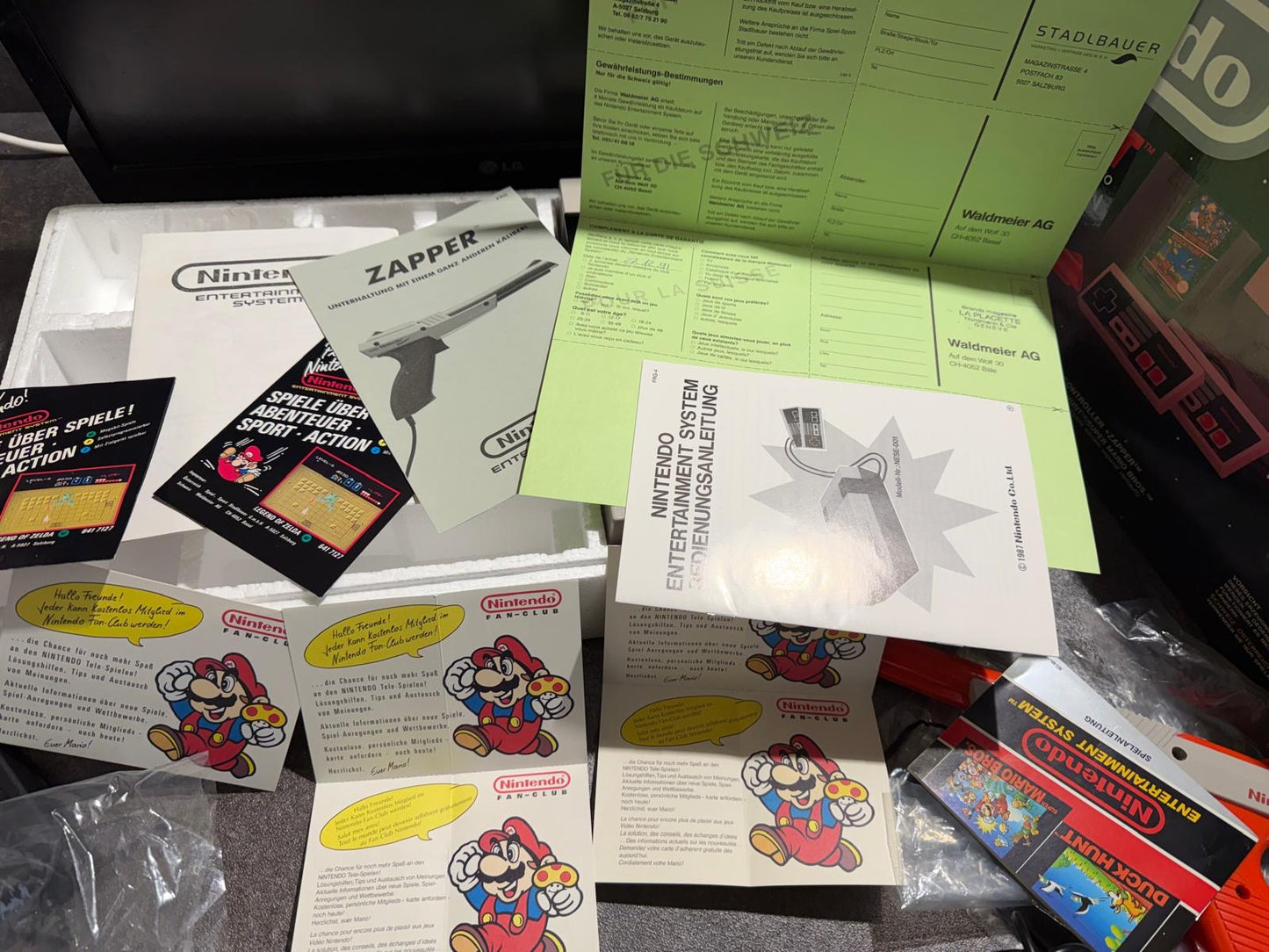 Console NES Action Set – European version