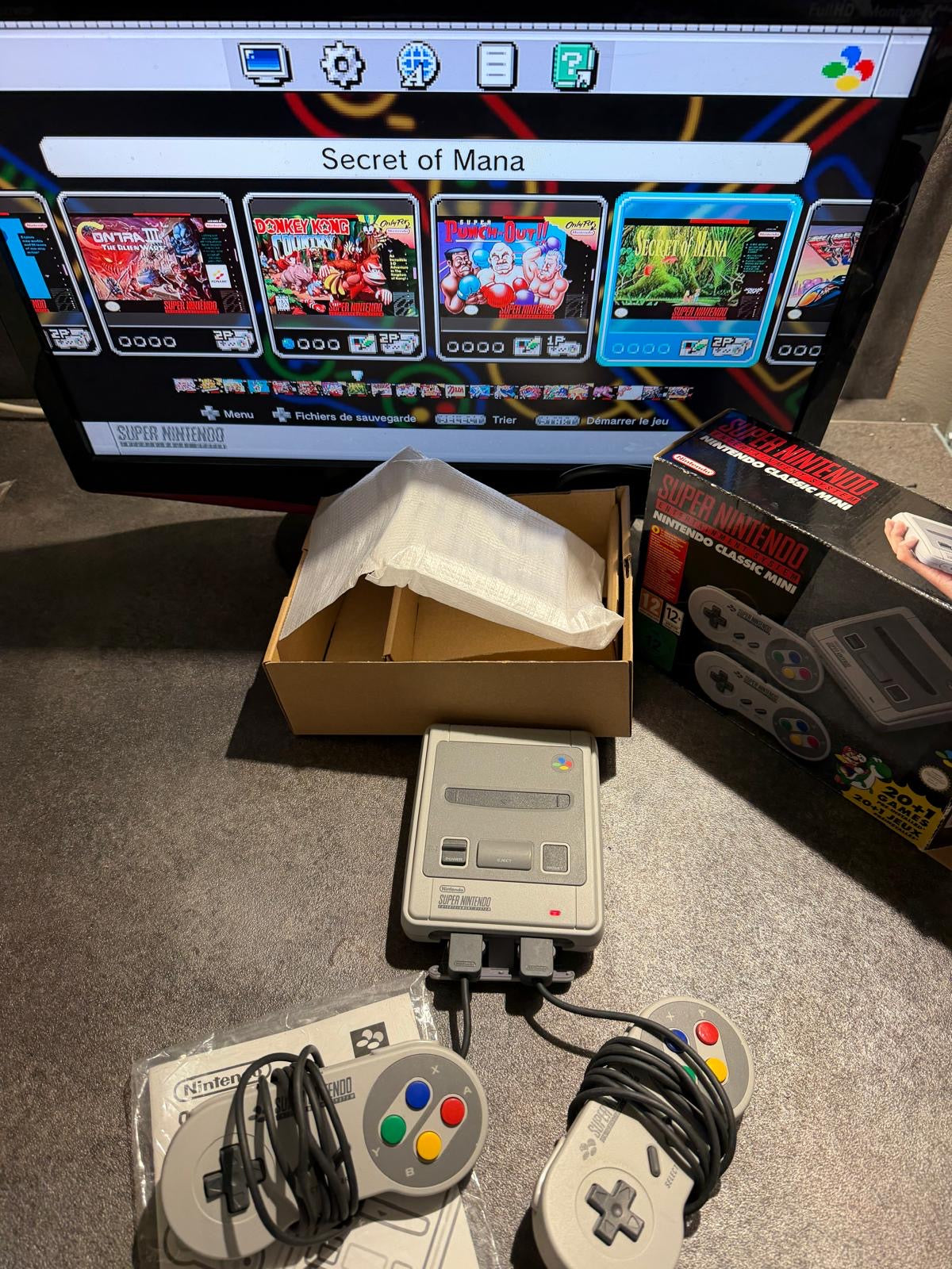 Console Classic Mini Super Nintendo