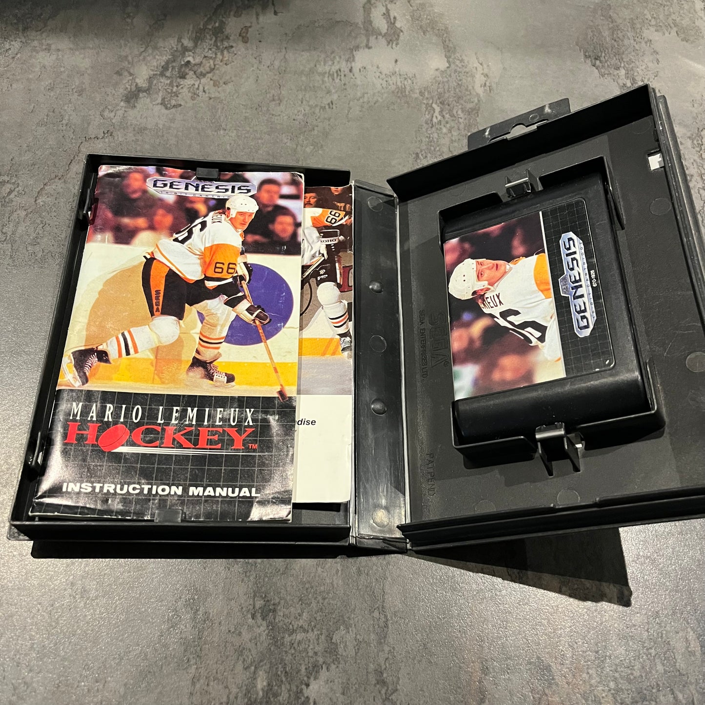 Mario Lemieux Hockey Mega Drive US