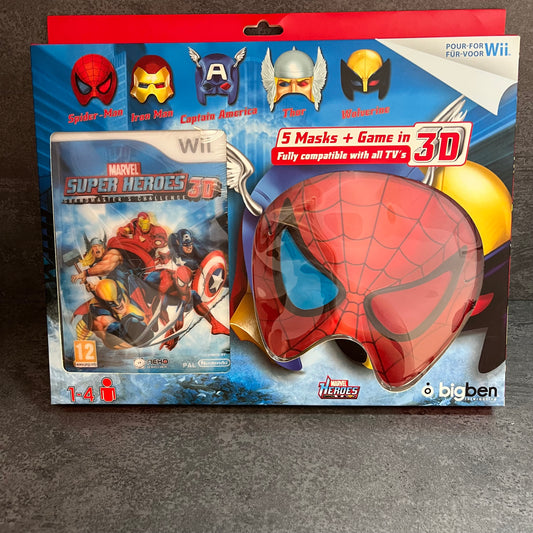Marvel Super Heroes 3D Wii neuf