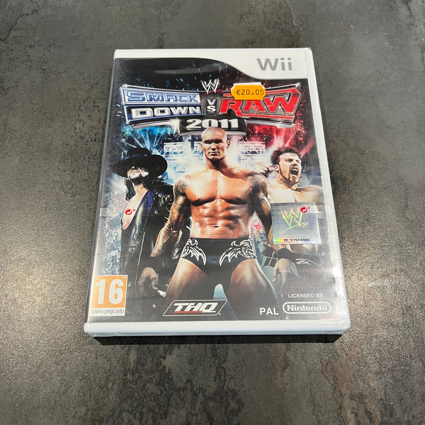 WWE SmackDown vs Raw 2011 wii neuf