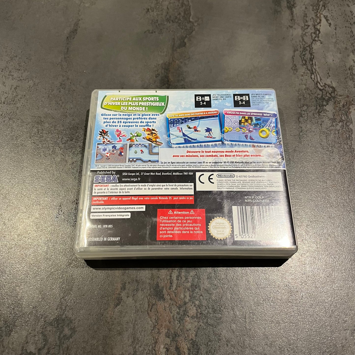 Mario & Sonic aux Jeux Olympiques d’Hiver DS