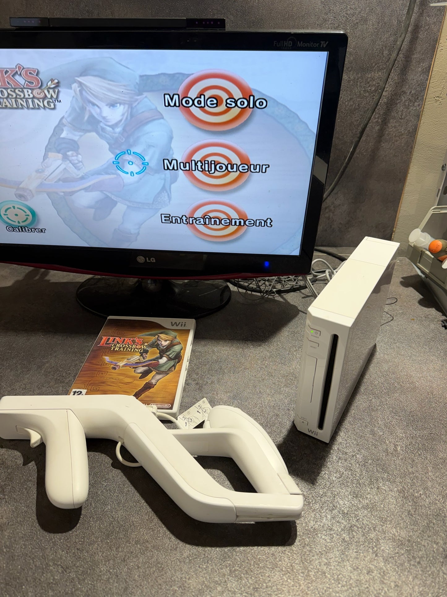 Console Wii Link’s Crossbow Training