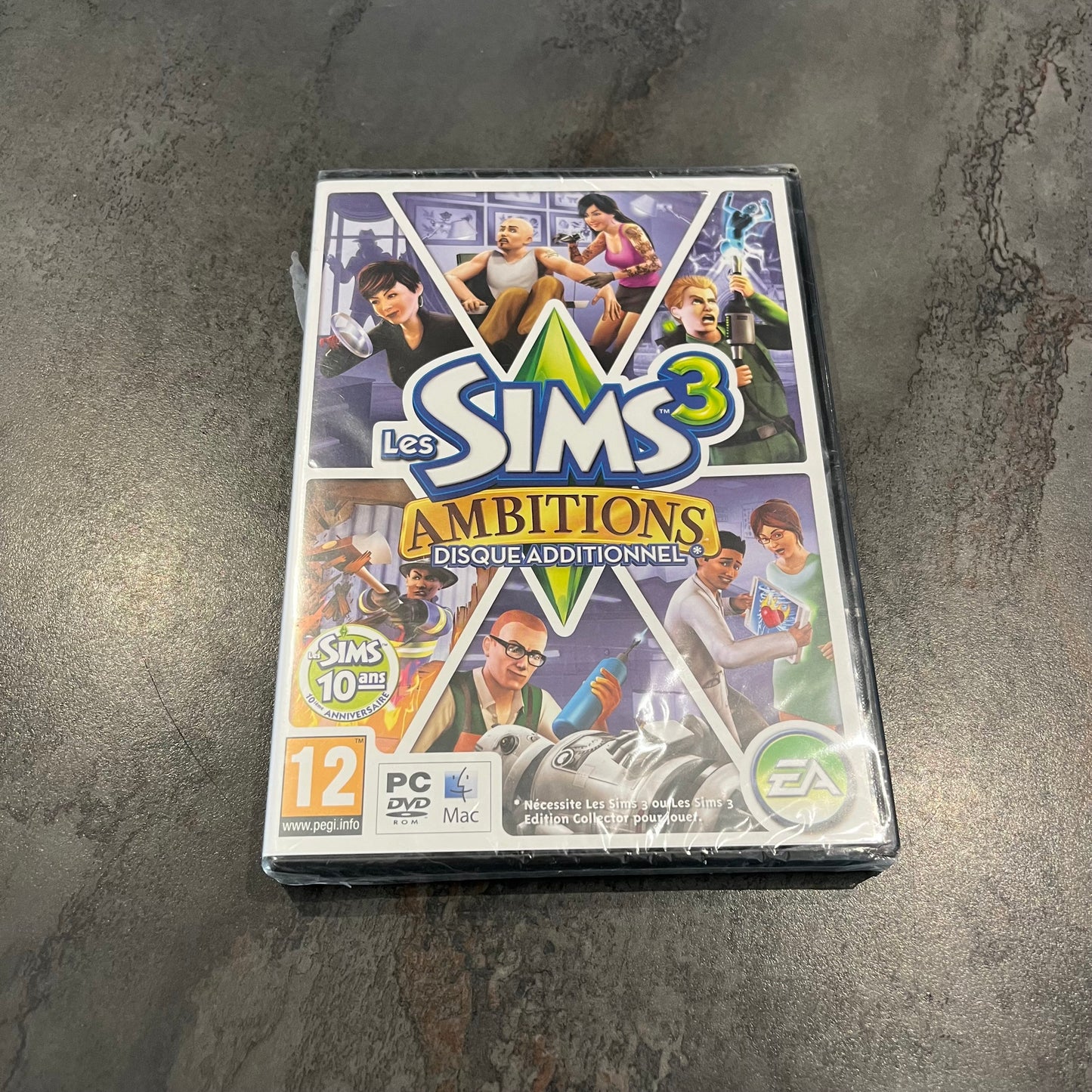 Les Sims 3 Ambitions PC neuf