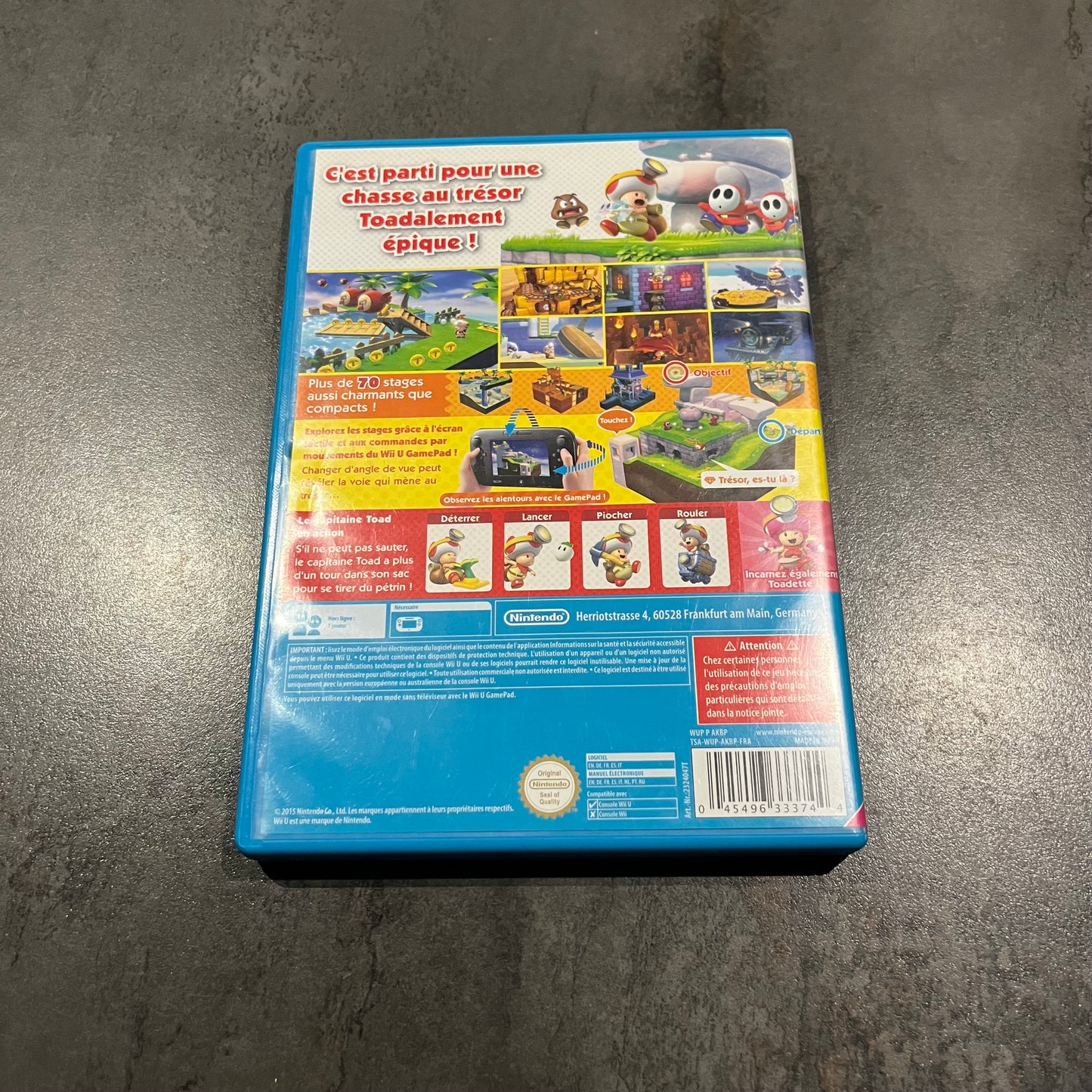 Captain Toad Treasure Tracker wii u