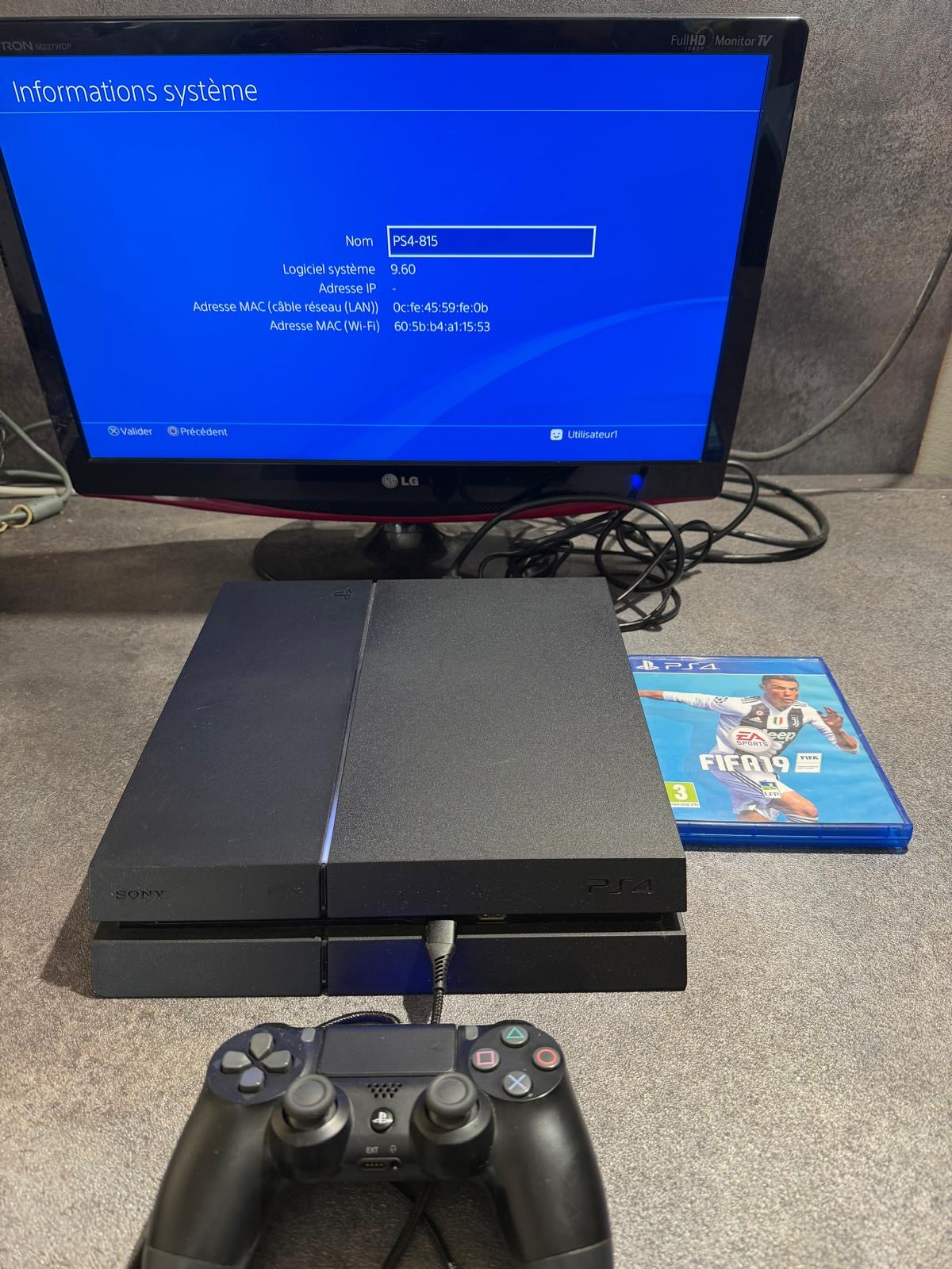 console PS4 FAT 1 TO