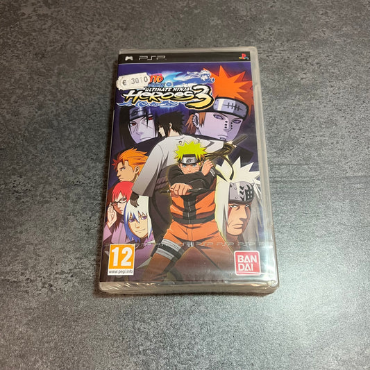 Naruto Shippuden Ultimate Ninja Heroes 3 psp neuf