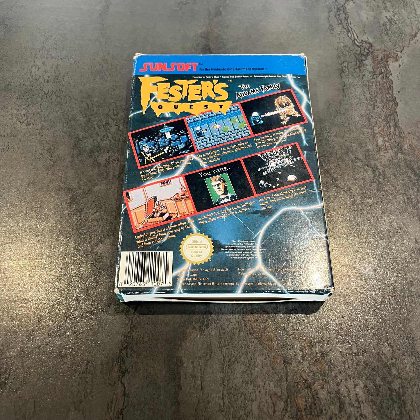 Fester’s Quest NES