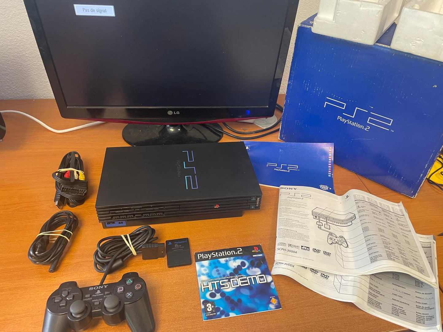 Console PS2 Fat en boîte