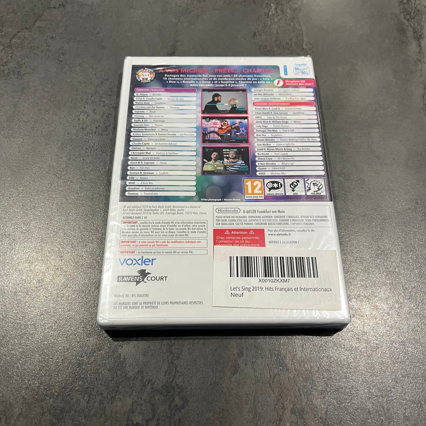 Let’s Sing 2019 Wii neuf