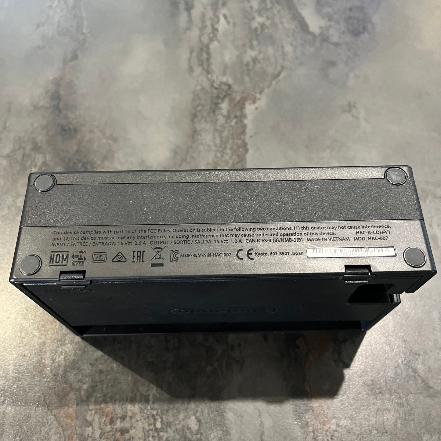 Dock de charge Nintendo Switch