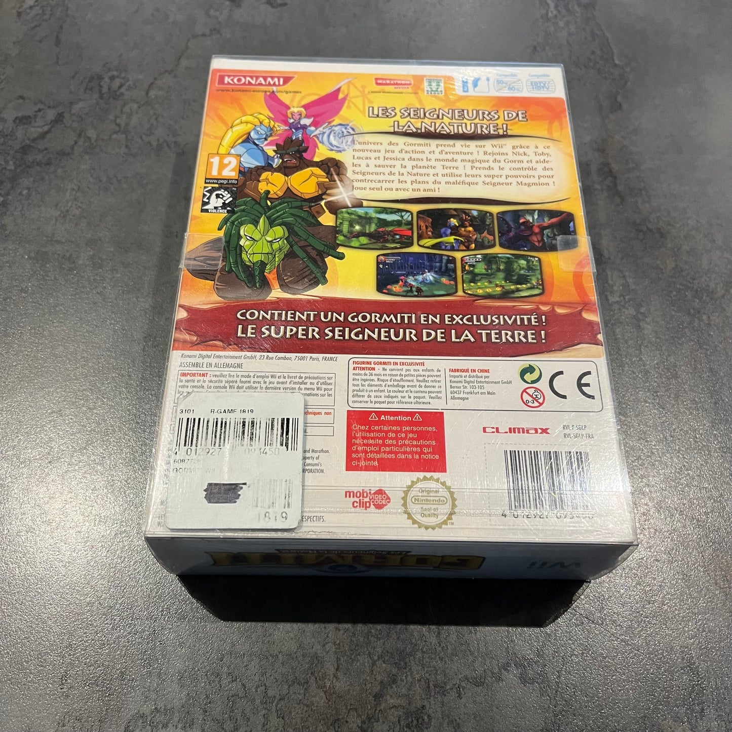 Gormiti Les Seigneurs de la Nature wii neuf