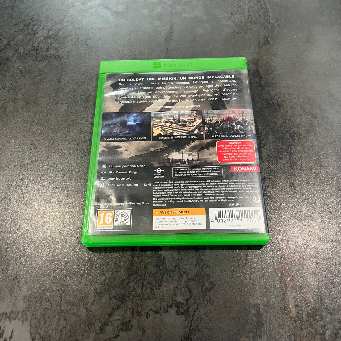 Metal Gear Survive Xbox One