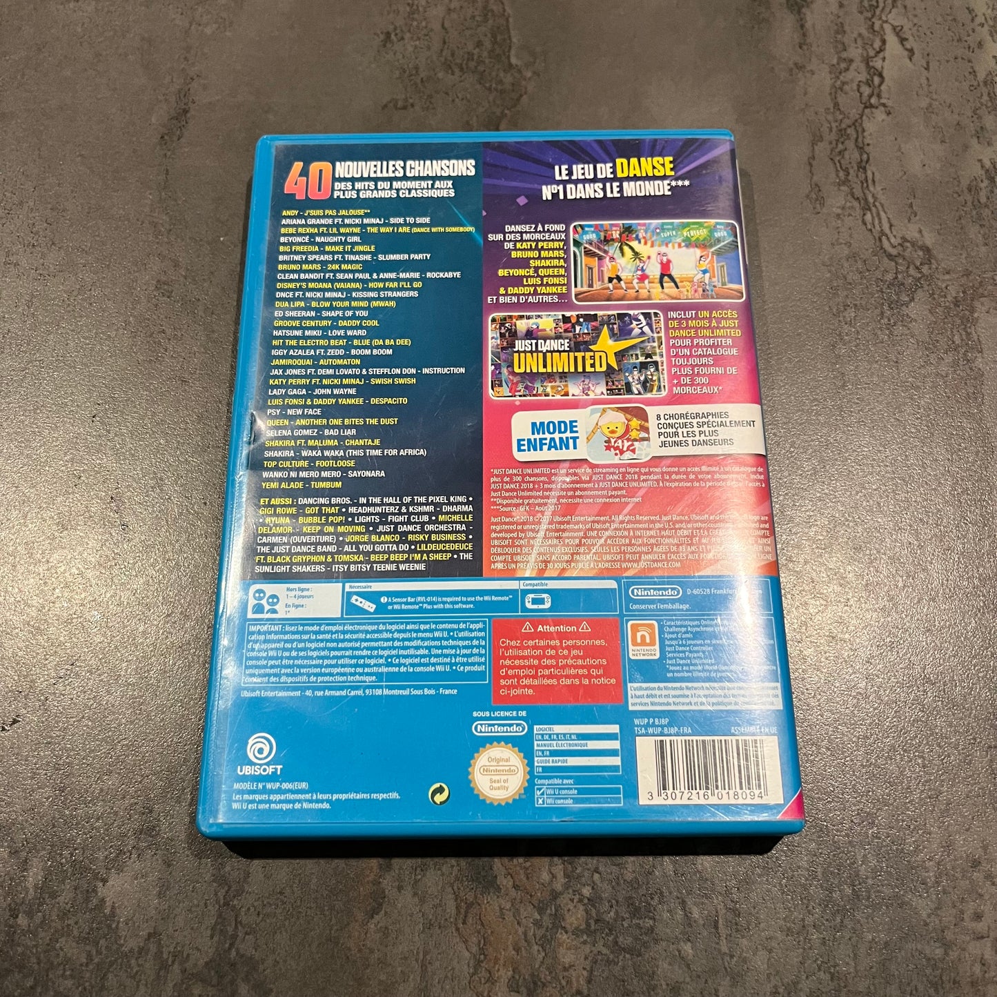 Just Dance 2018 wii u