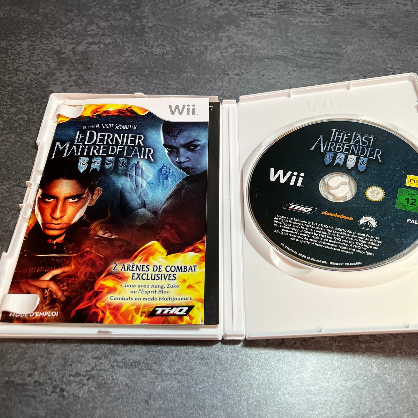 Le Dernier Maître de l’Air wii