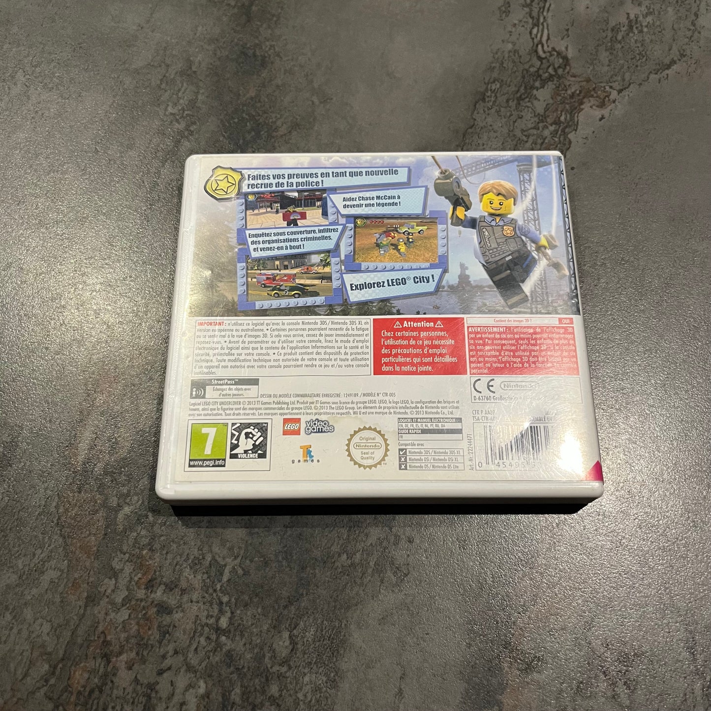 Lego City Undercover The Chase Begins 3DS
