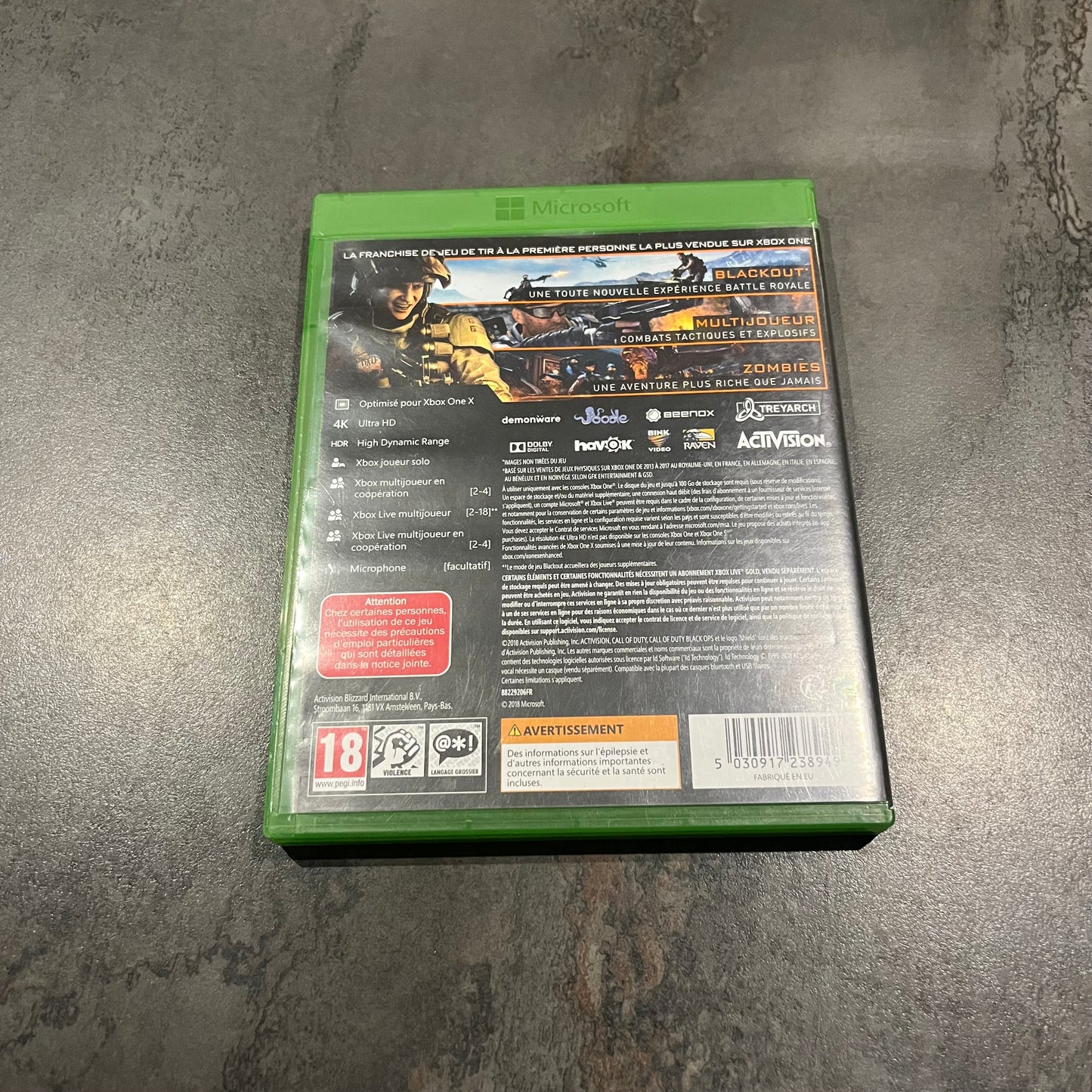 Call of Duty Black Ops 4 Xbox One