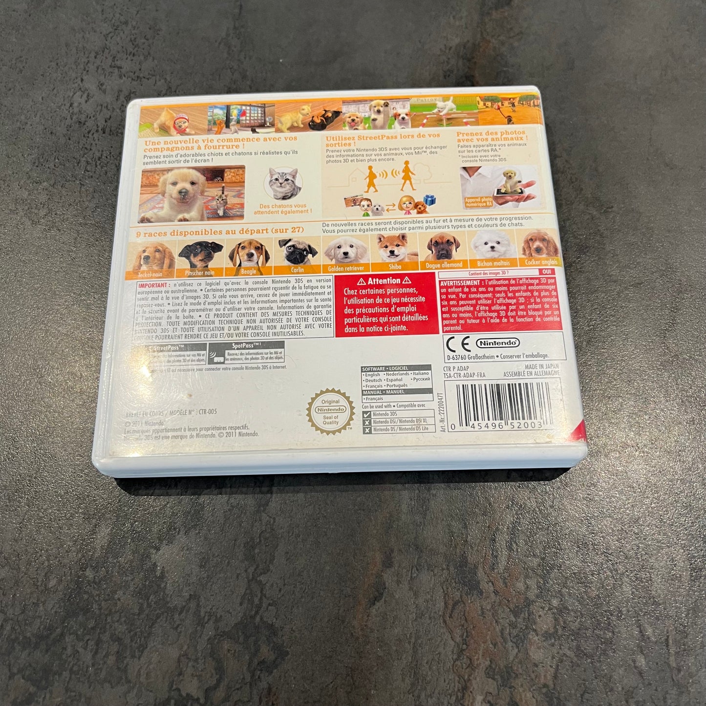 Nintendogs + Cats 3DS