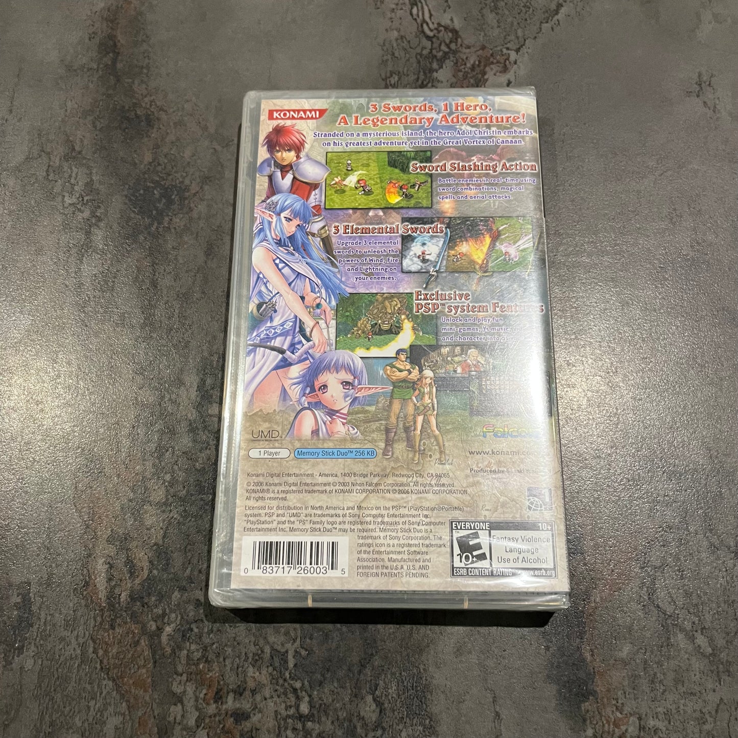 Ys The Ark of Napishtim PSP neuf (US)