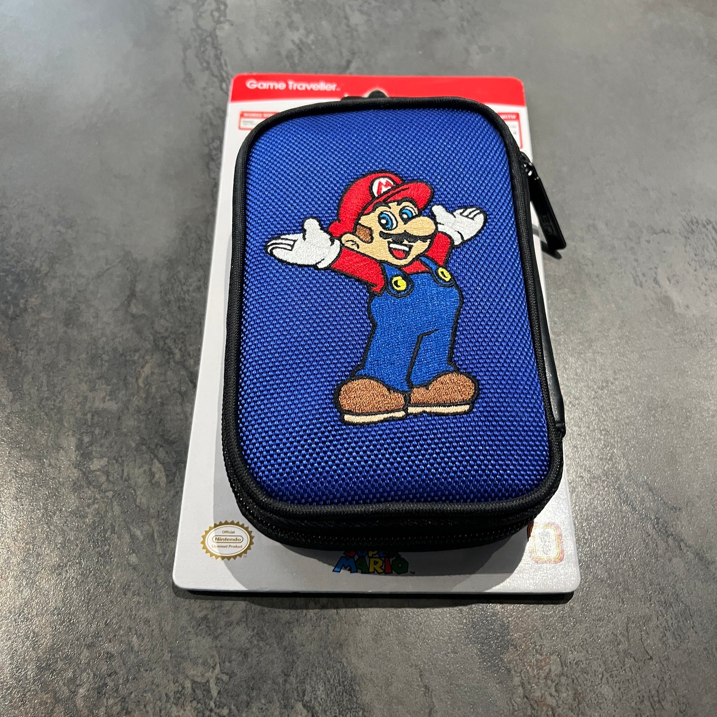 Housse Mario bleue 3DS