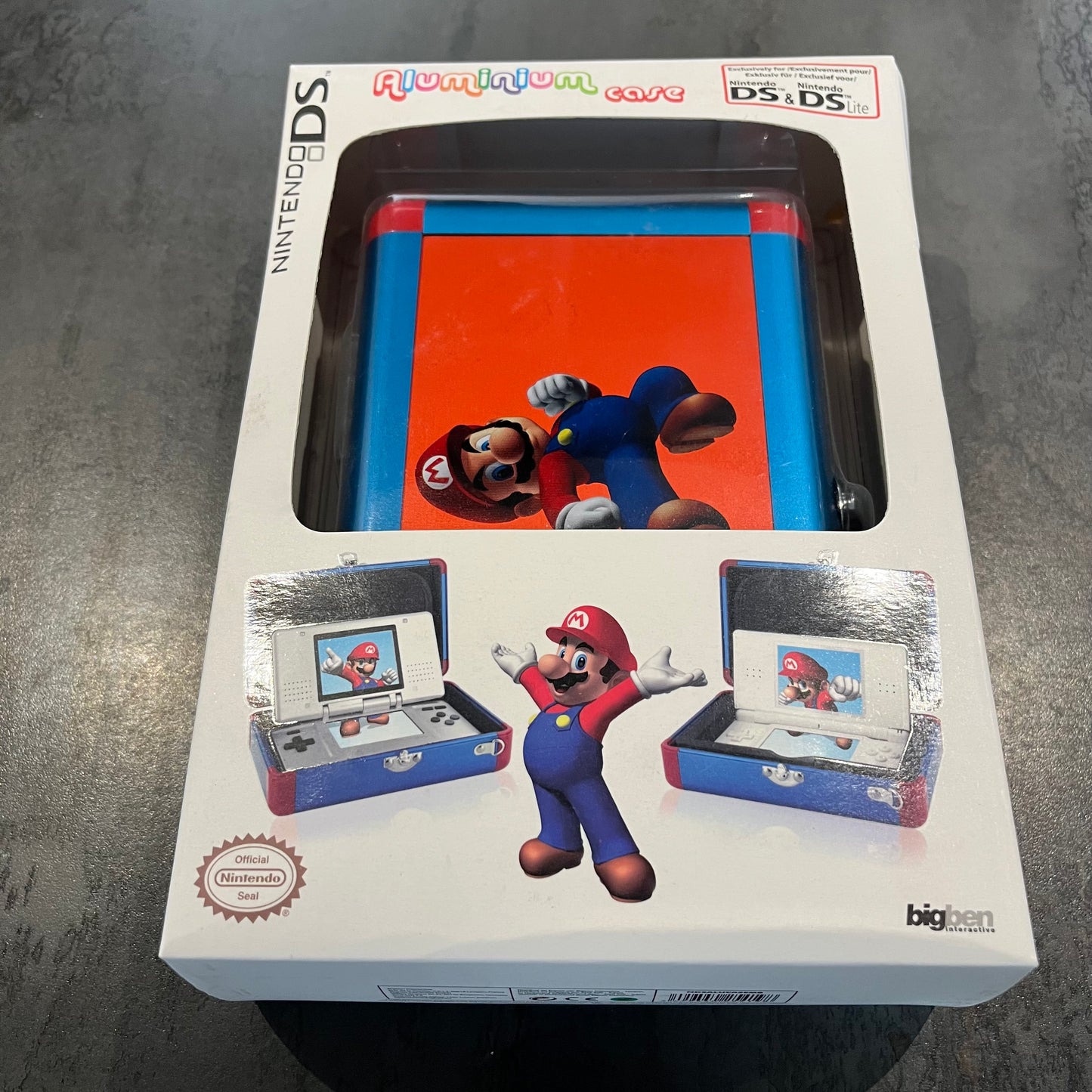 Case aluminium Mario DS neuve