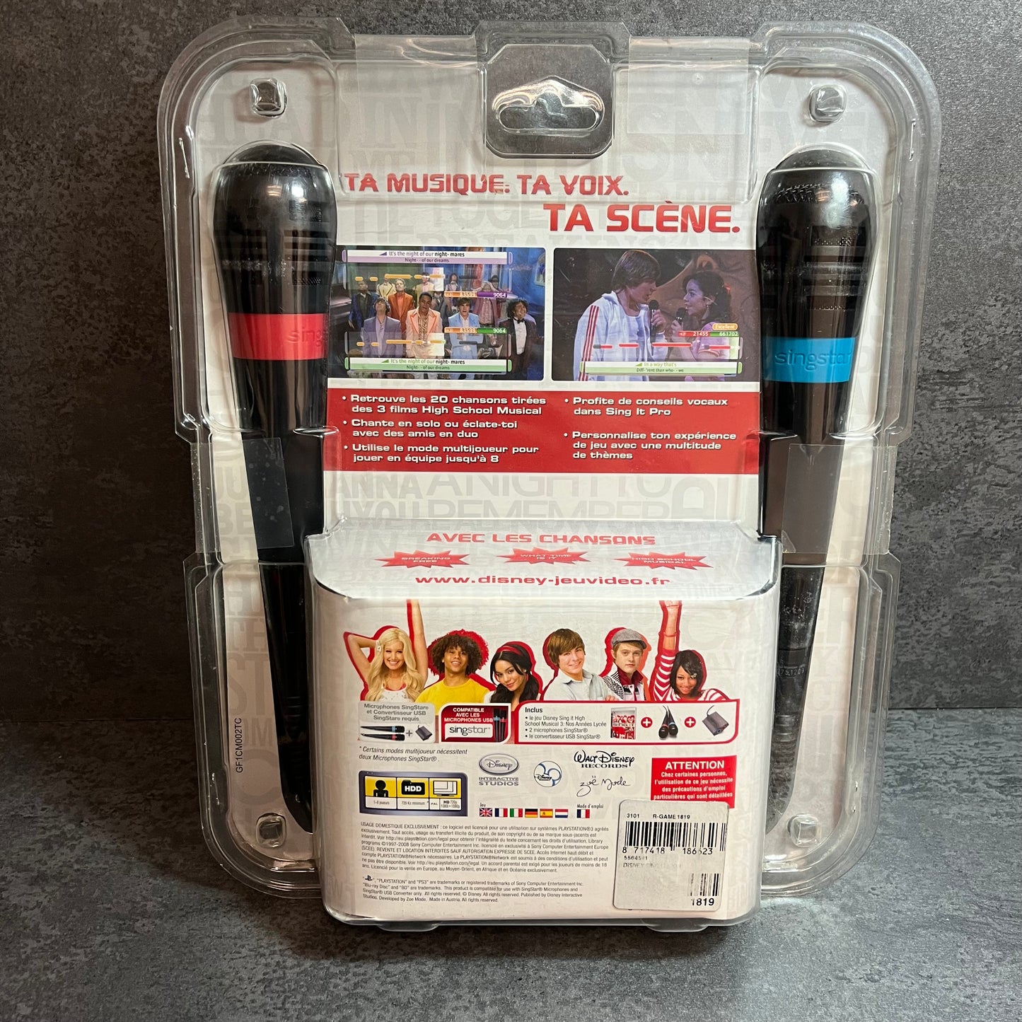 Pack Disney Sing It PS3 neuf