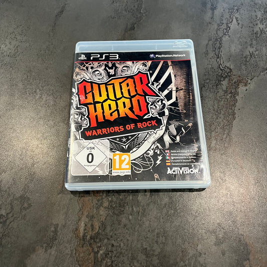 Guitar Hero Warriors of Rock PS3