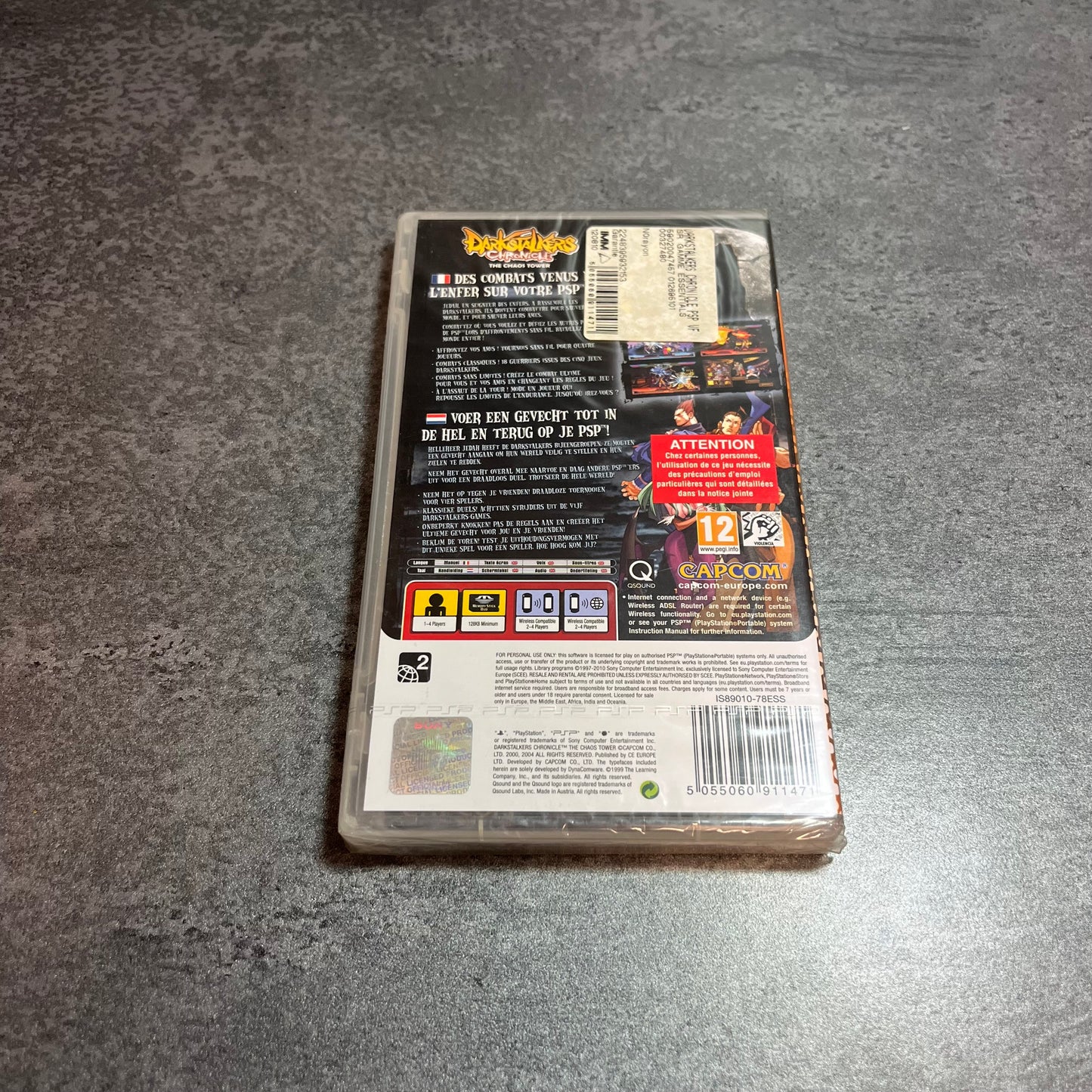 Darkstalkers Chronicle PSP neuf