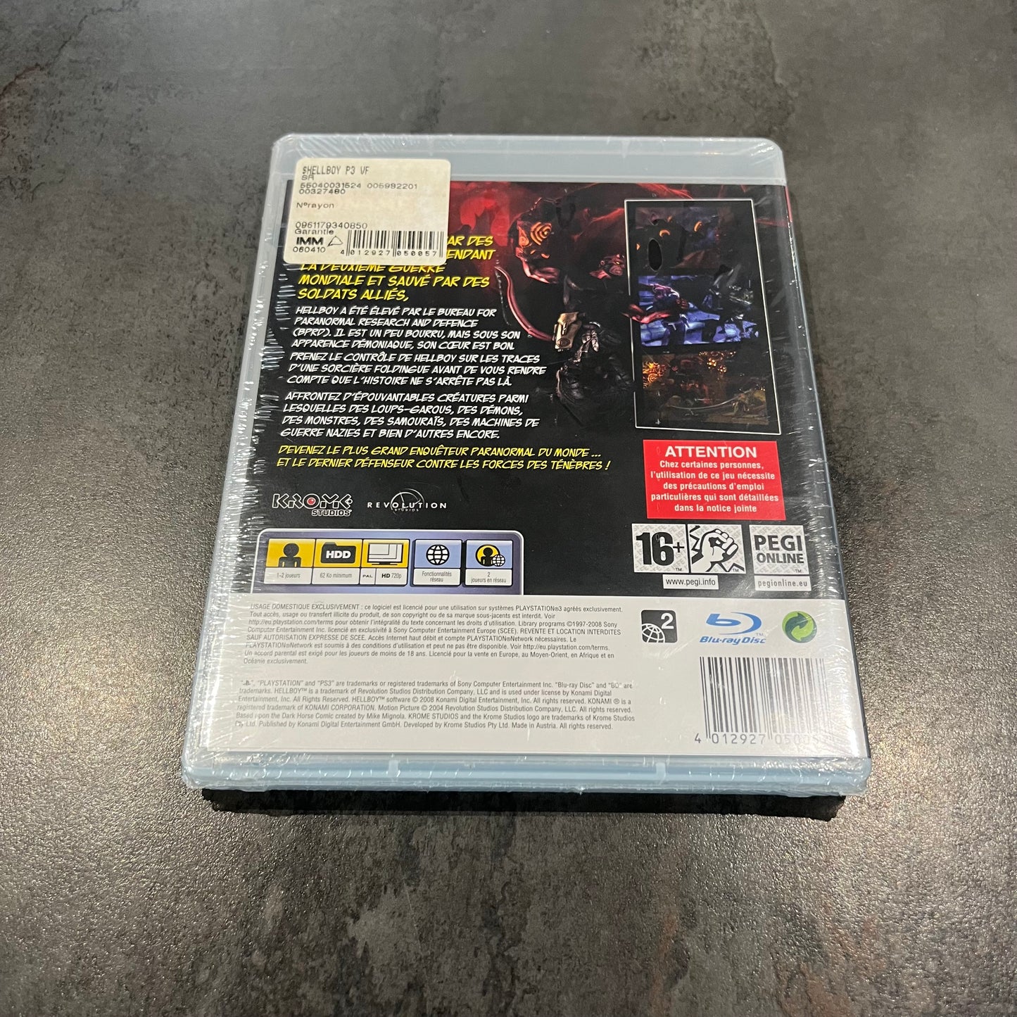 Hellboy The Science of Evil PS3