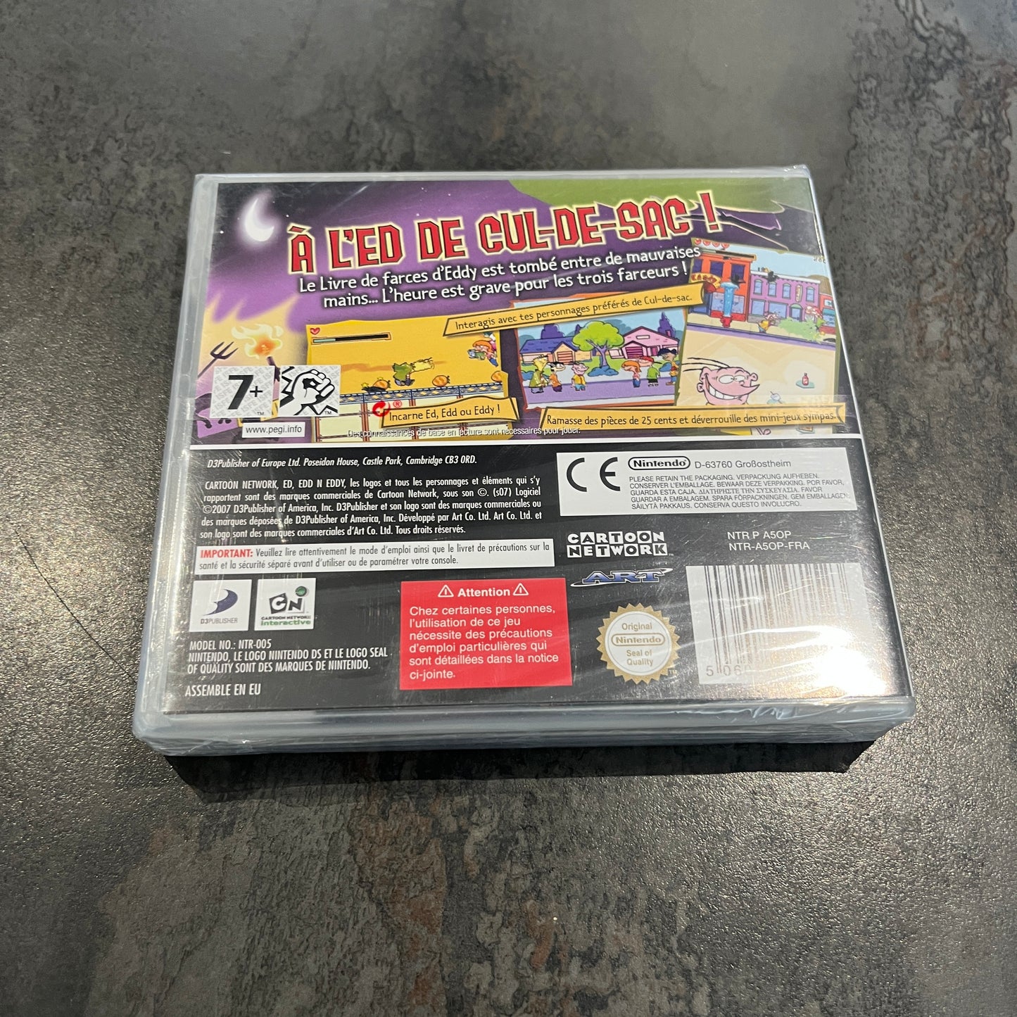 Ed Edd n Eddy Scam of the Century DS neuf