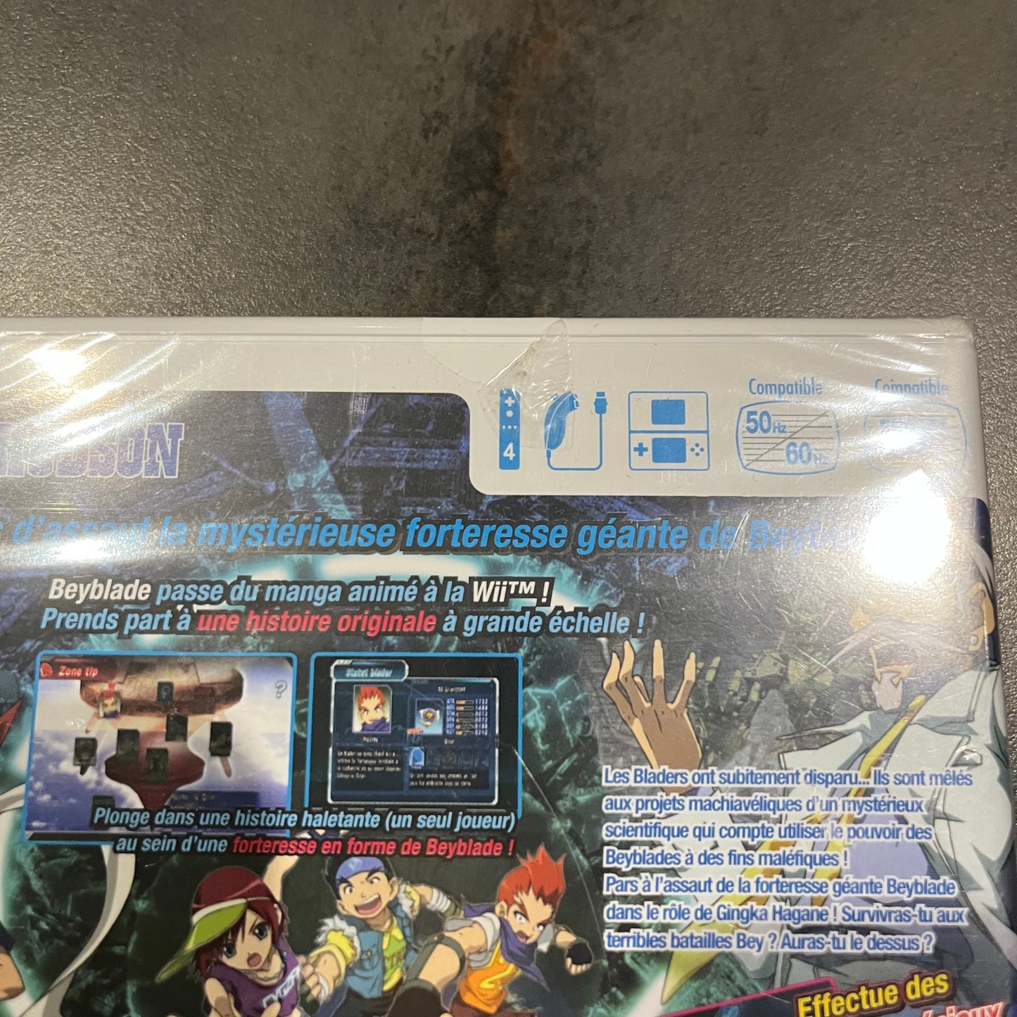 Beyblade Metal Fusion Counter Leone wii neuf