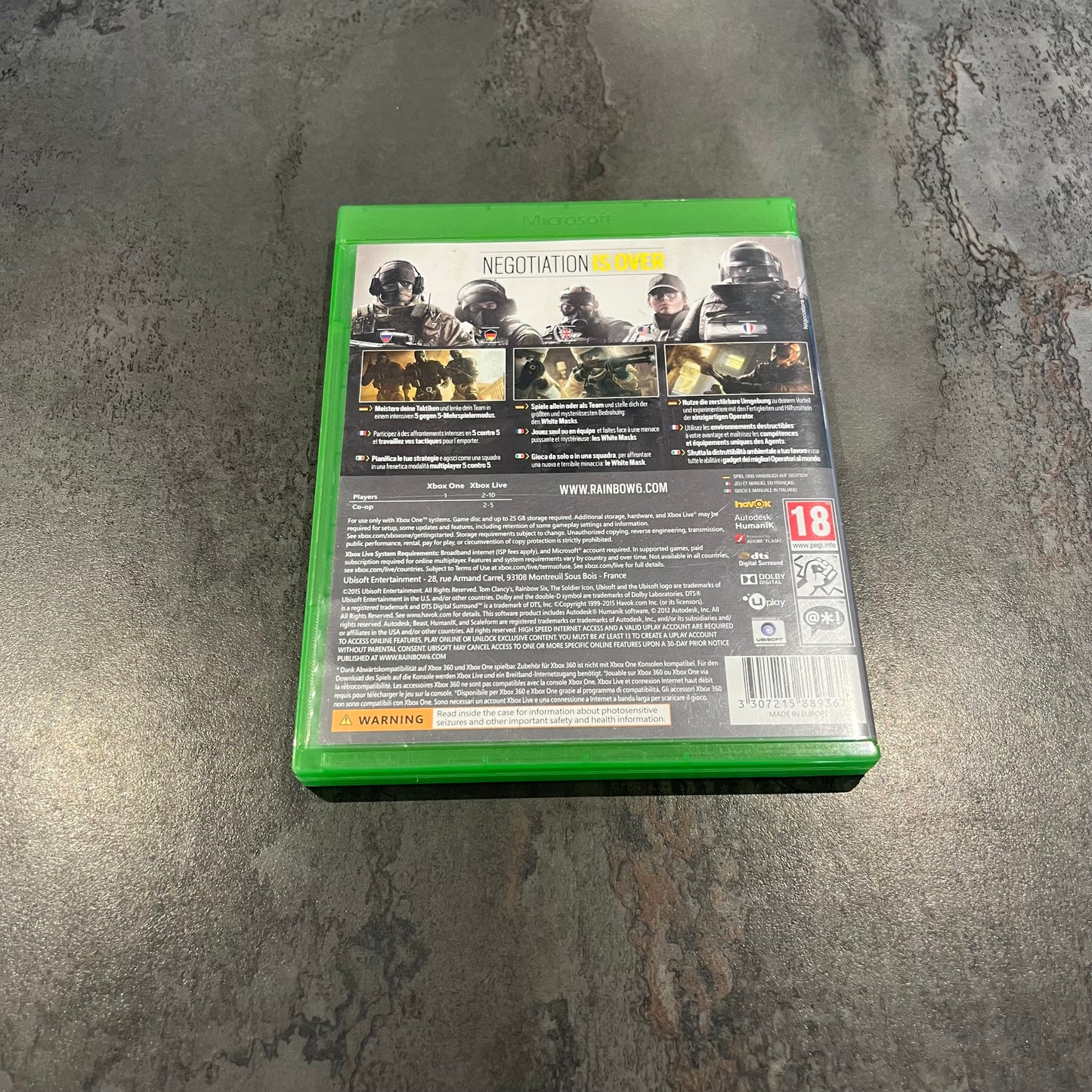 Rainbow Six Siege Xbox One