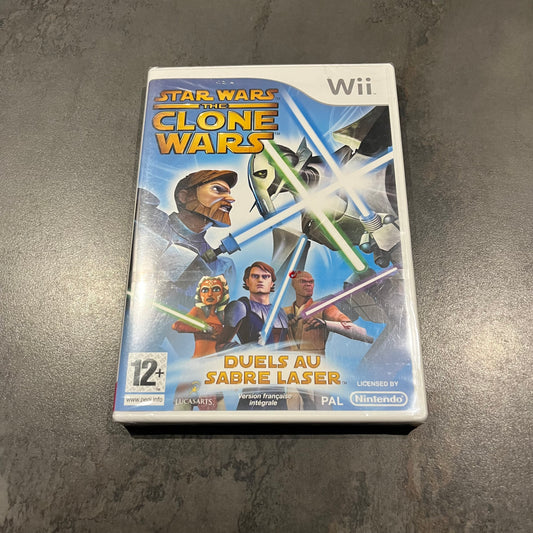 Star Wars The Clone Wars Wii neuf