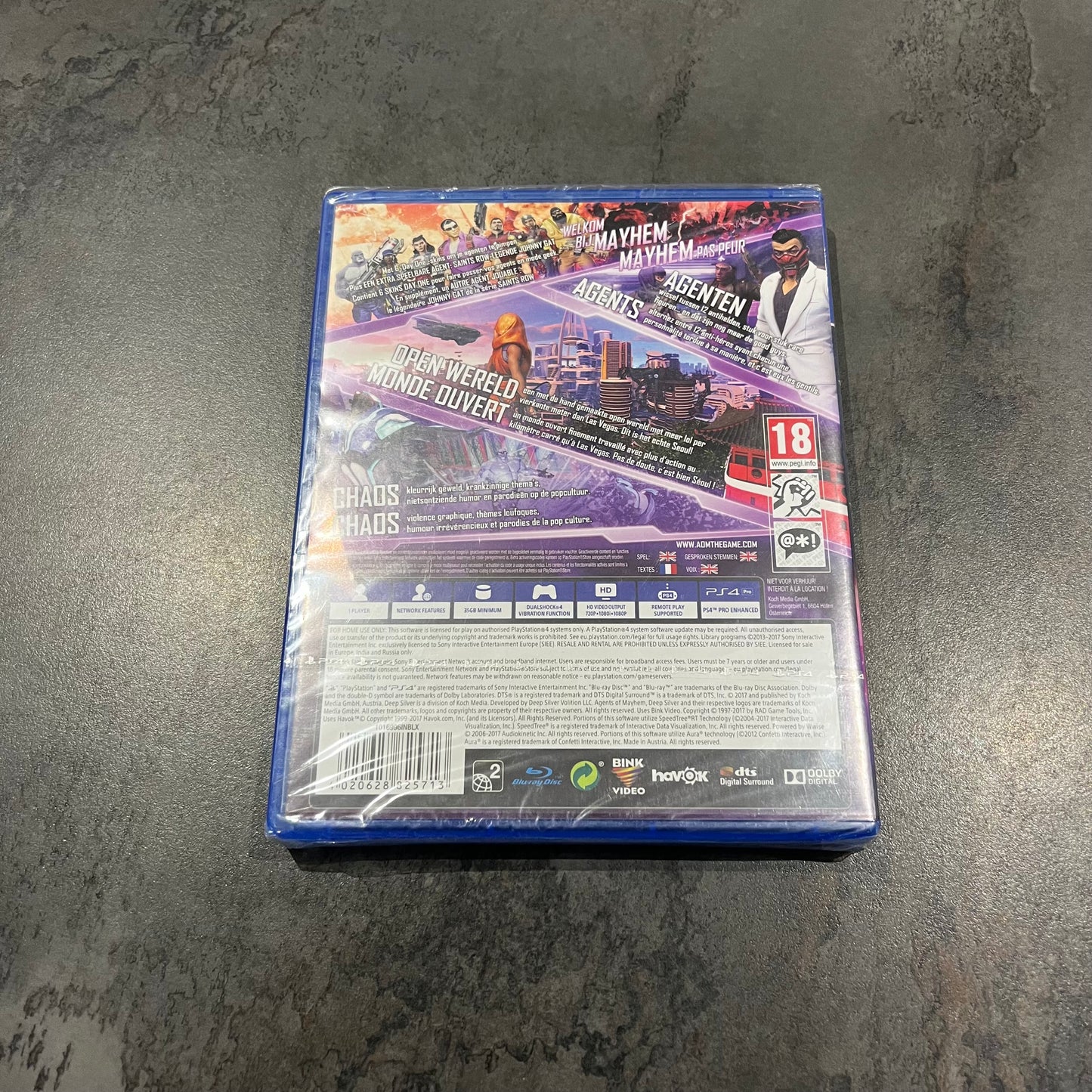 Agents of Mayhem PS4 sous blister