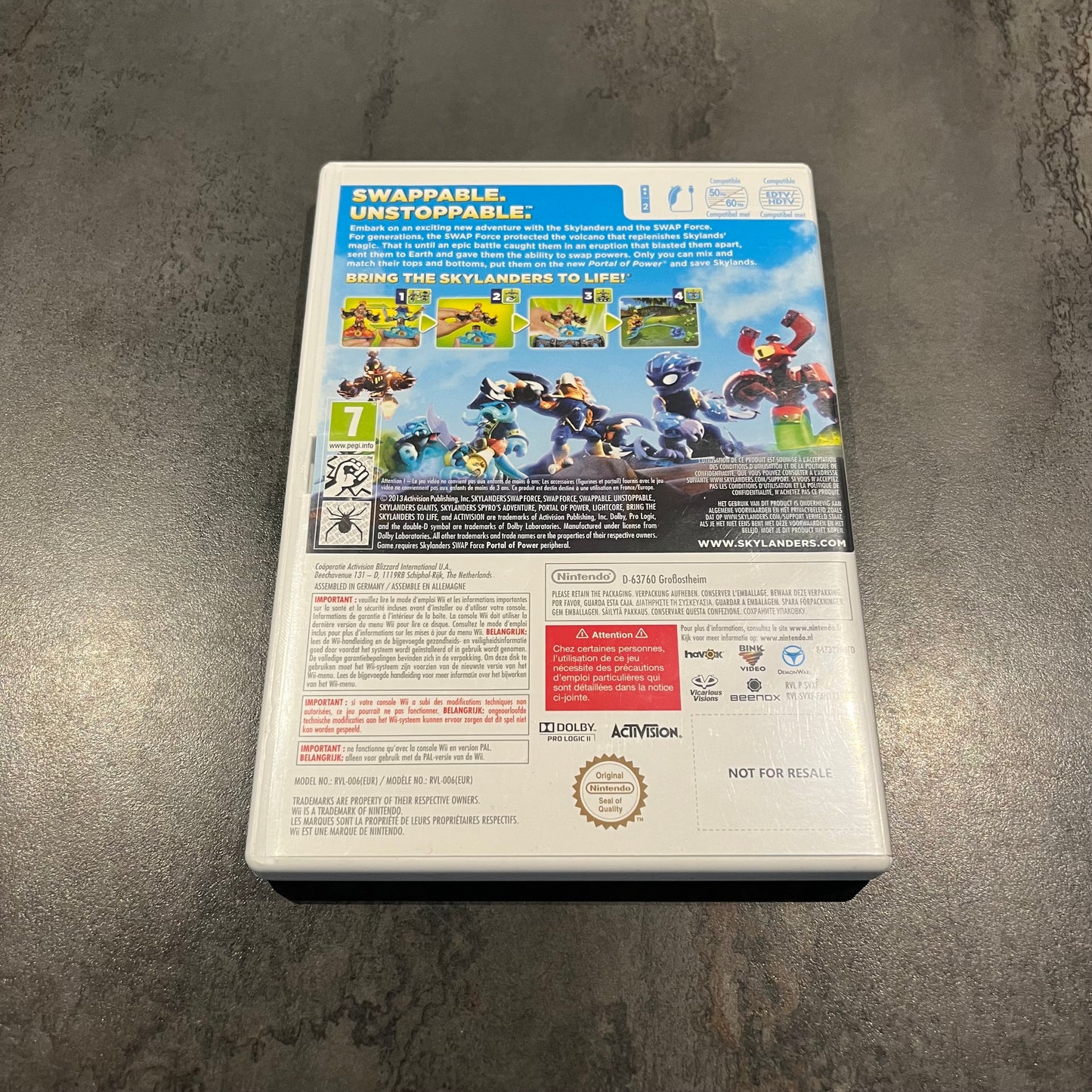 Skylanders Swap Force wii