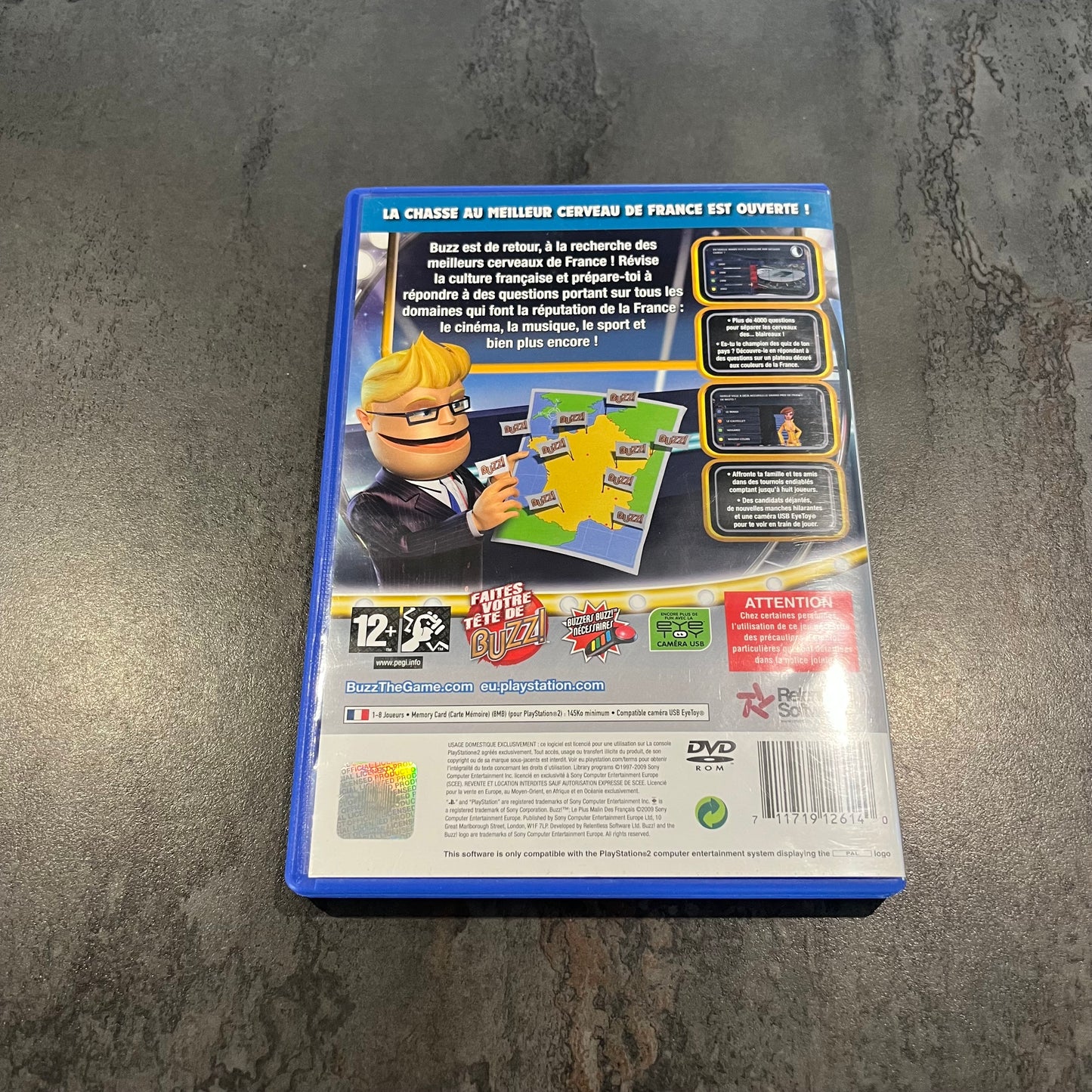 Buzz! Le plus malin des Français PS2