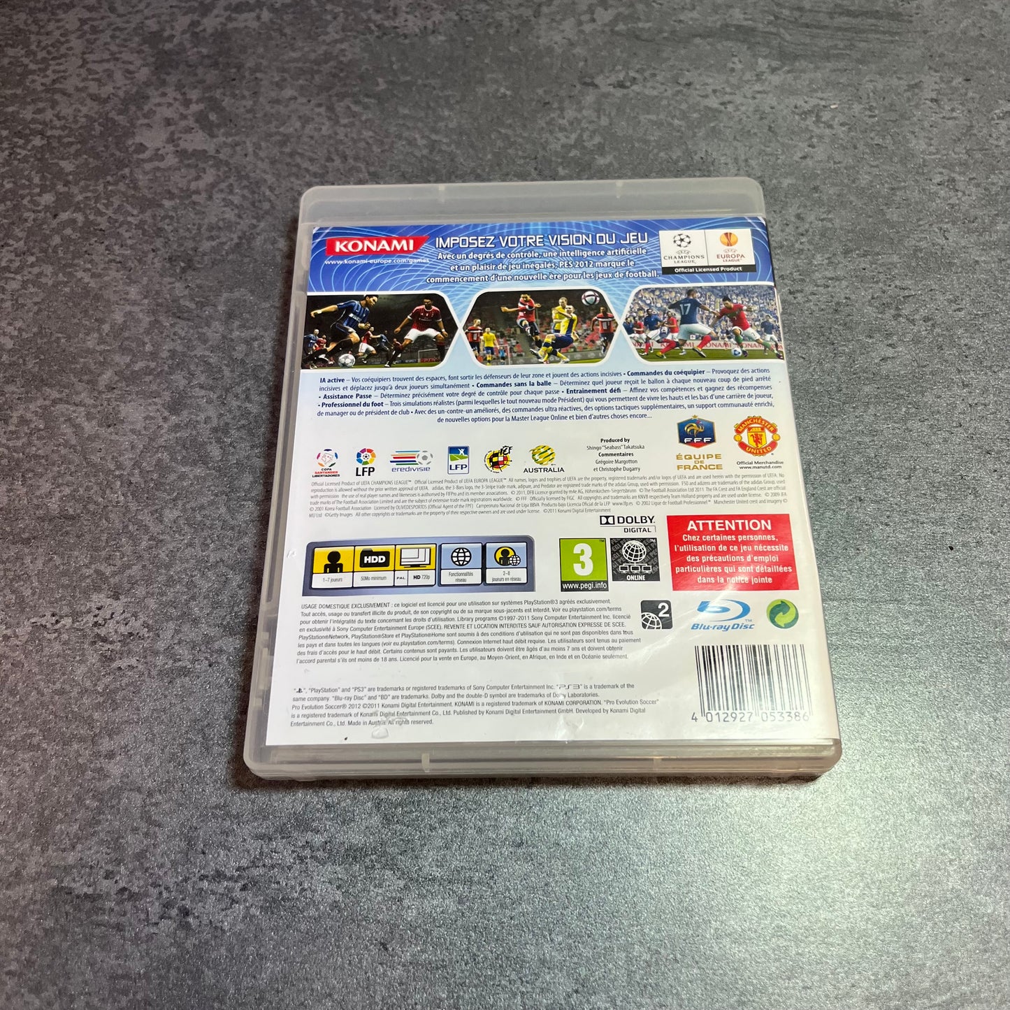 PES 2012 PS3