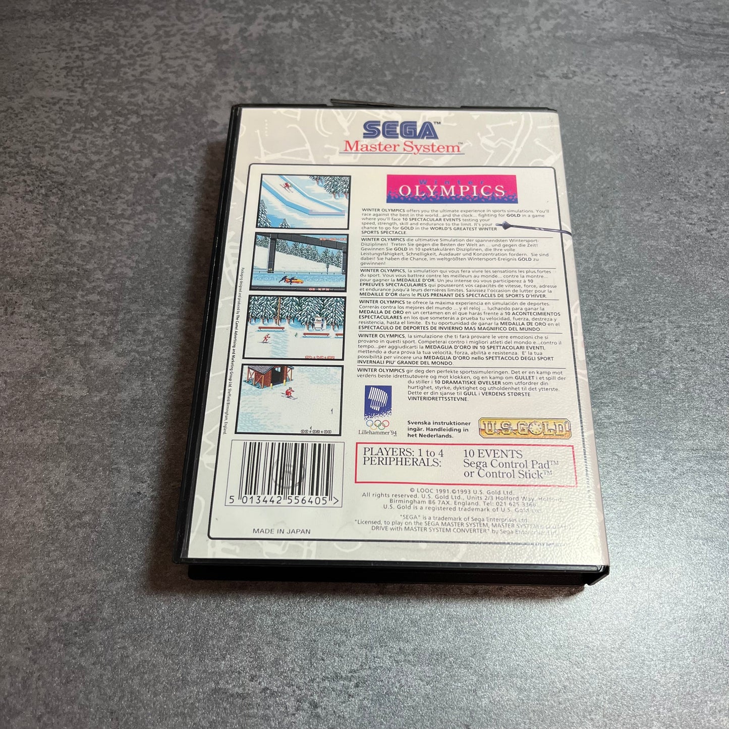 Winter Olympics Master System