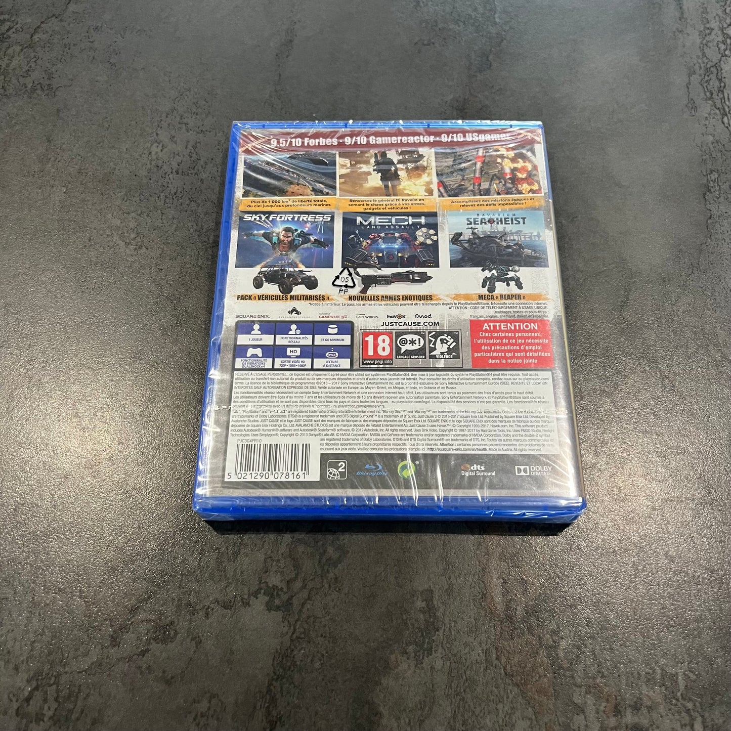 Just Cause 3 Édition Gold PS4 neuf